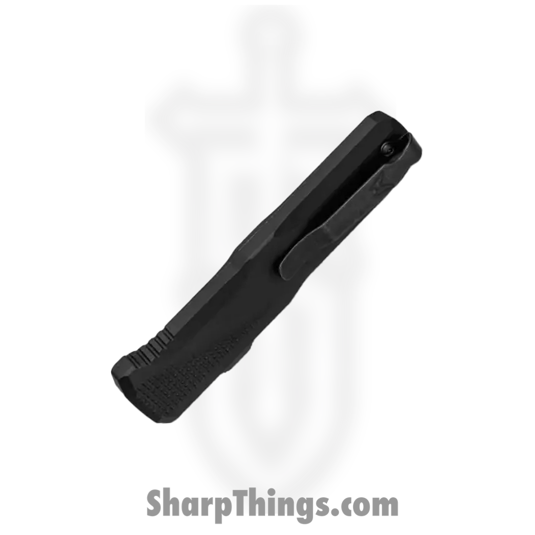 Benchmade - 4600DLC - Phaeton OTF Tactical Knife - OTF Auto - CPM-S3V Coated Drop Point - 6061-T6 - Black - Image 7