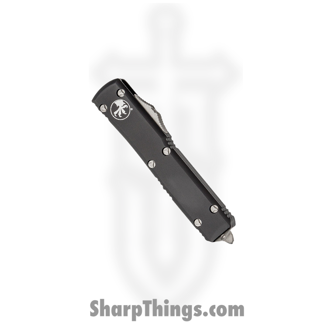 Microtech - 122-10AP - Ultratech D/E Apocalyptic - OTF Auto - Bohler M390 Apocalyptic Dagger - 6061-T6 Aluminum - Black - Image 9