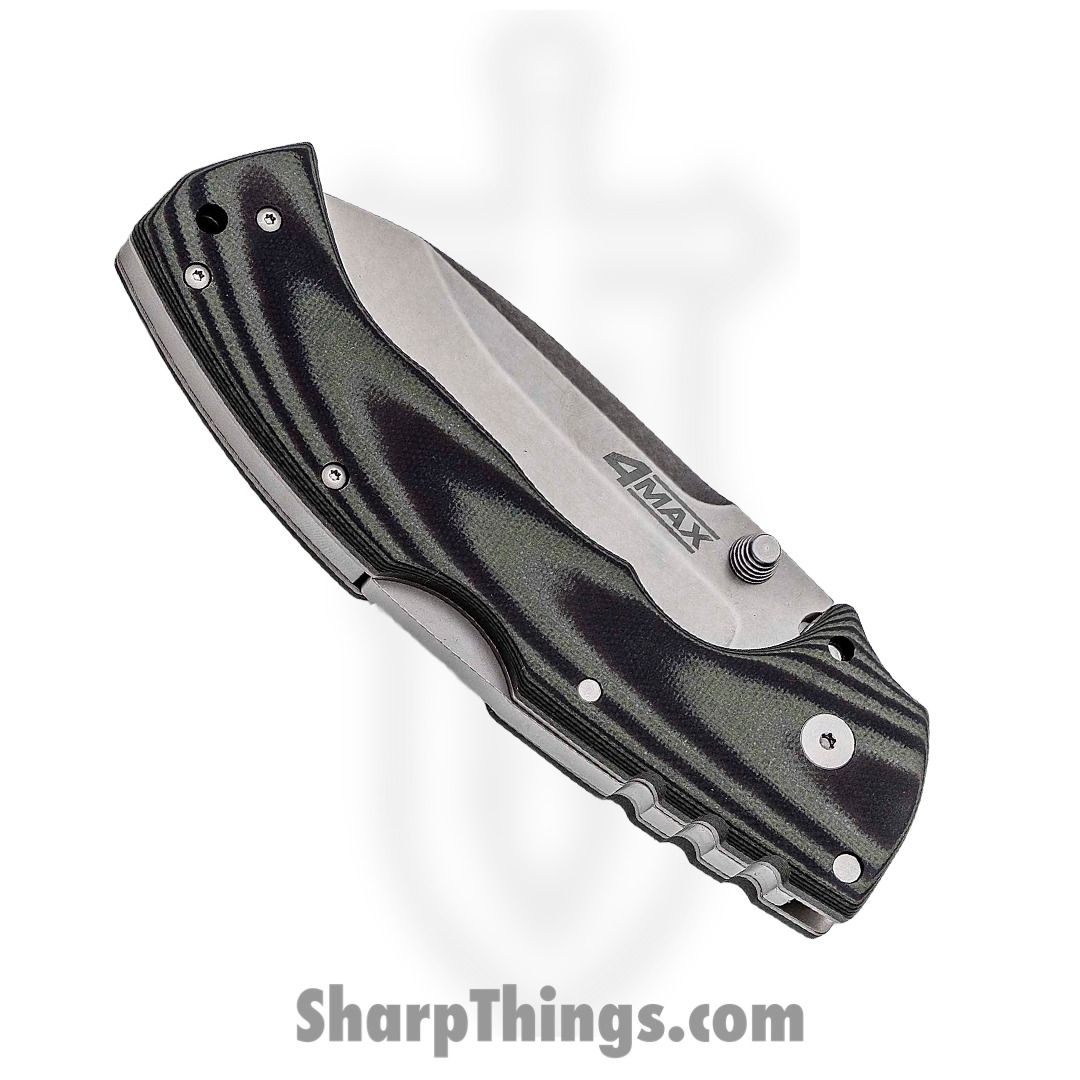 Cold Steel - CS-62RMA - Max Elite Folding Knife - S35VN G10 - Green/Black - Image 9
