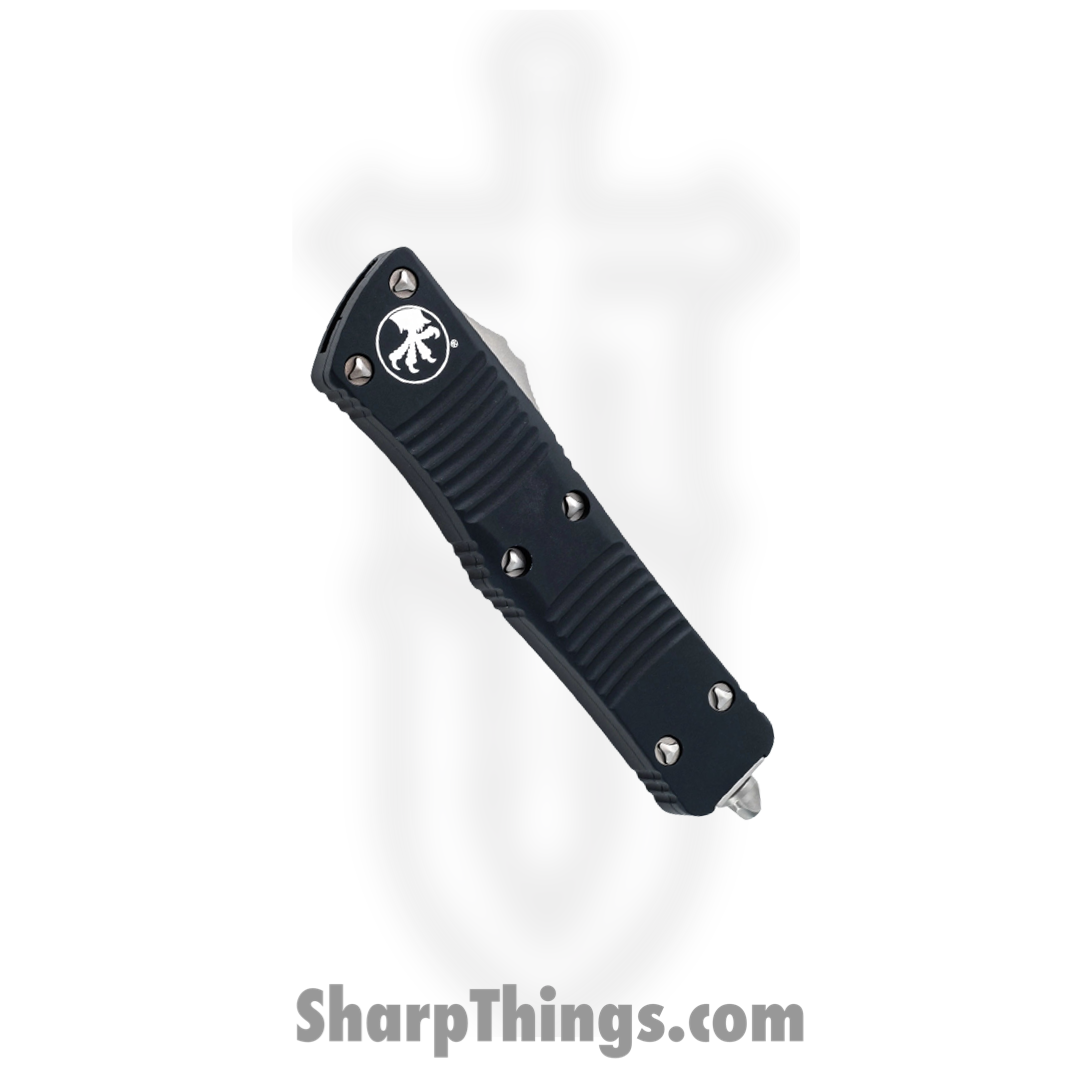 Microtech - 138-10AP - Troodon - OTF Auto - Elmax, M390, 204P Apocalyptic Dagger - 6061-T6 Aluminum - Black - Image 7