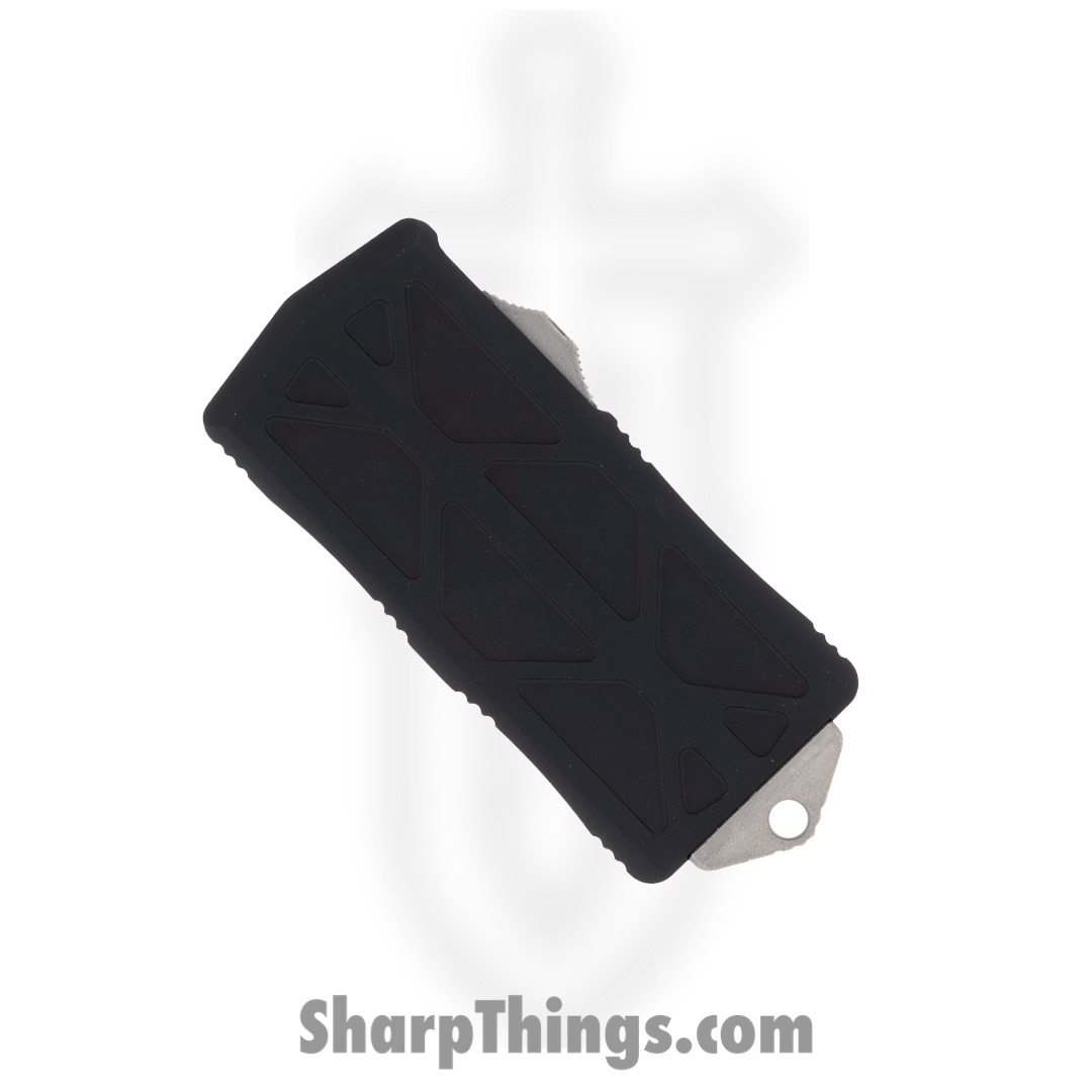 Microtech - 158-10AP - Exocet Money Clip - OTF Auto - M390 Apocalyptic Modified Tanto - 6061-T6 Aluminum - Black - Image 10