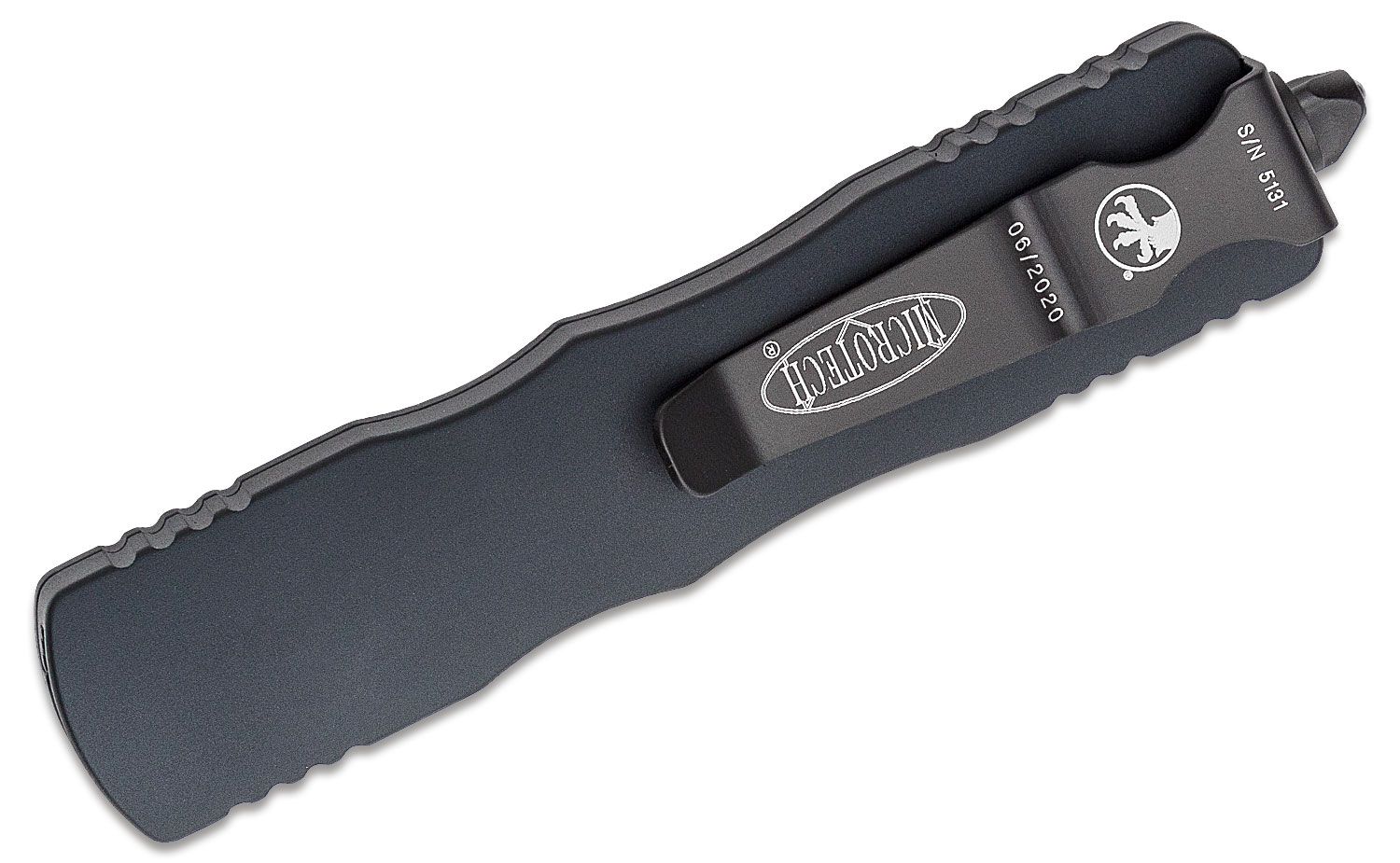 Microtech - 225-1T - Dirac D/E Tactical - OTF Auto - DLC Dagger - 6061-T6 Aluminum - Black - Image 15