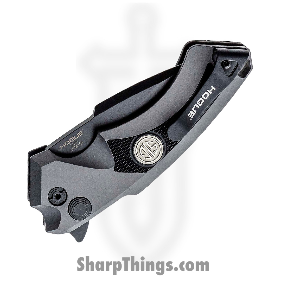 Hogue Knives - 36572 - SIG X5 Emperor Scorpion - Folding Knife - CPM 154 Coated Spear Point - 6061-T6 Aluminum/G10 - Grey/Black - Image 10