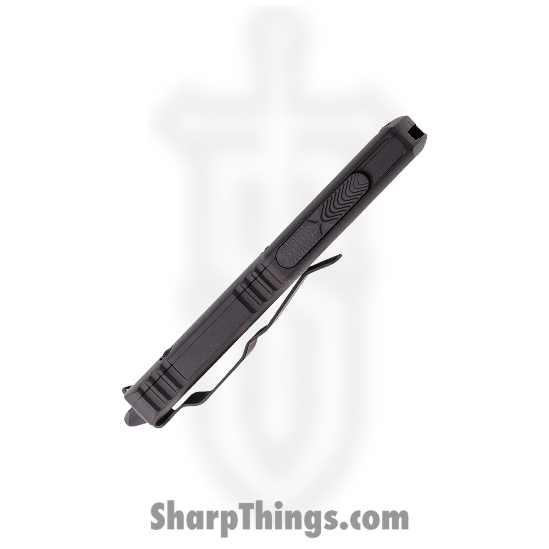 Microtech - 233-3T - UTX-85 Tactical F/S - OTF Auto - Black Tanto - 6061-T6 Aluminum - Black - Image 10