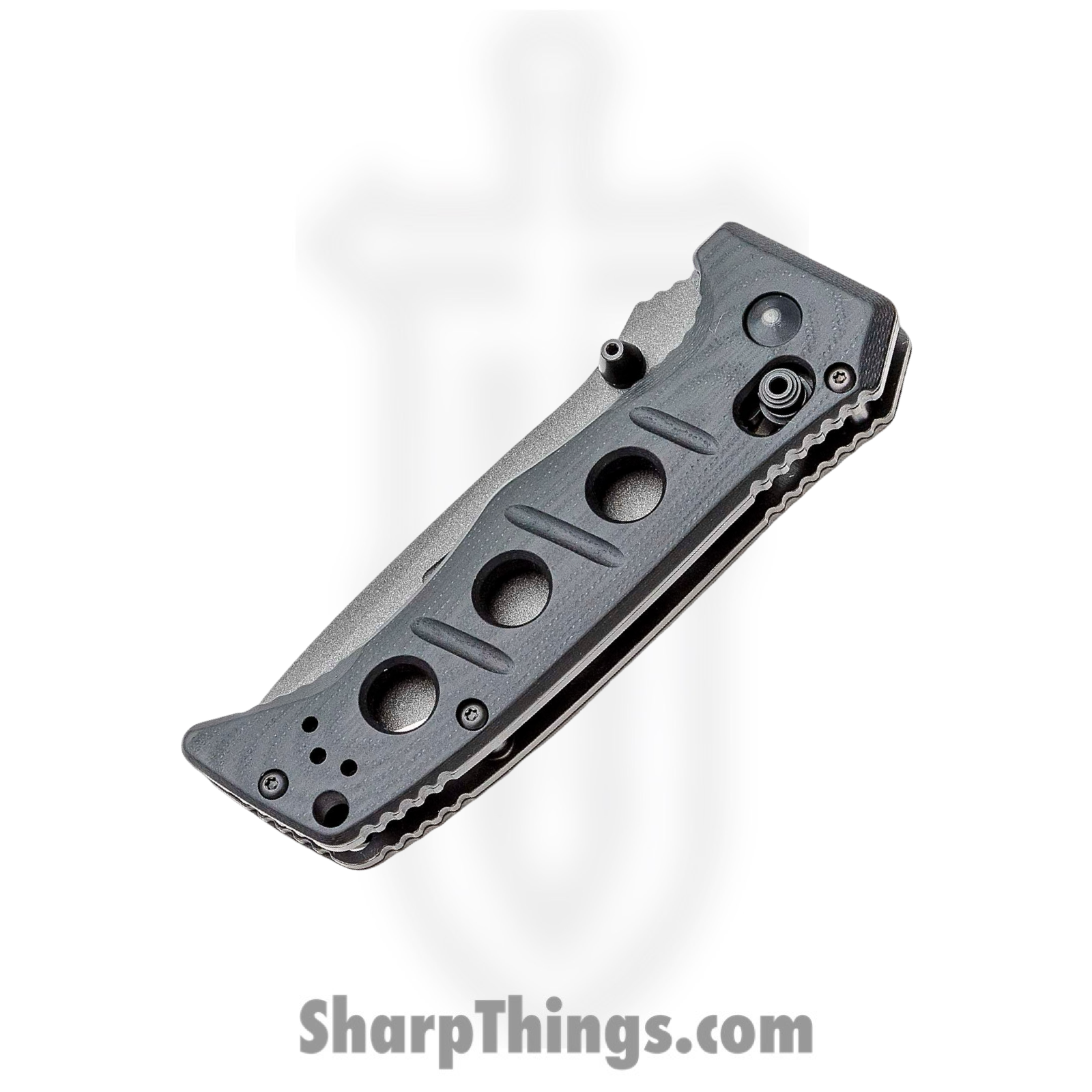 Benchmade - 273GY-1 - Mini Adamas Tactical - Folding Knife - CPM CruWear Coated Drop Point - G10 - Black - Image 13