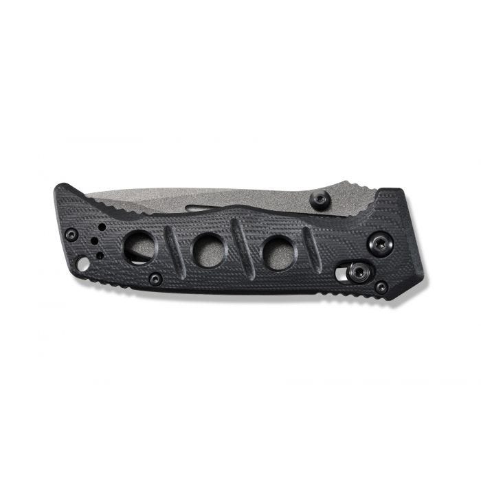 Benchmade - 273GY-1 - Mini Adamas Tactical - Folding Knife - CPM CruWear Coated Drop Point - G10 - Black - Image 17