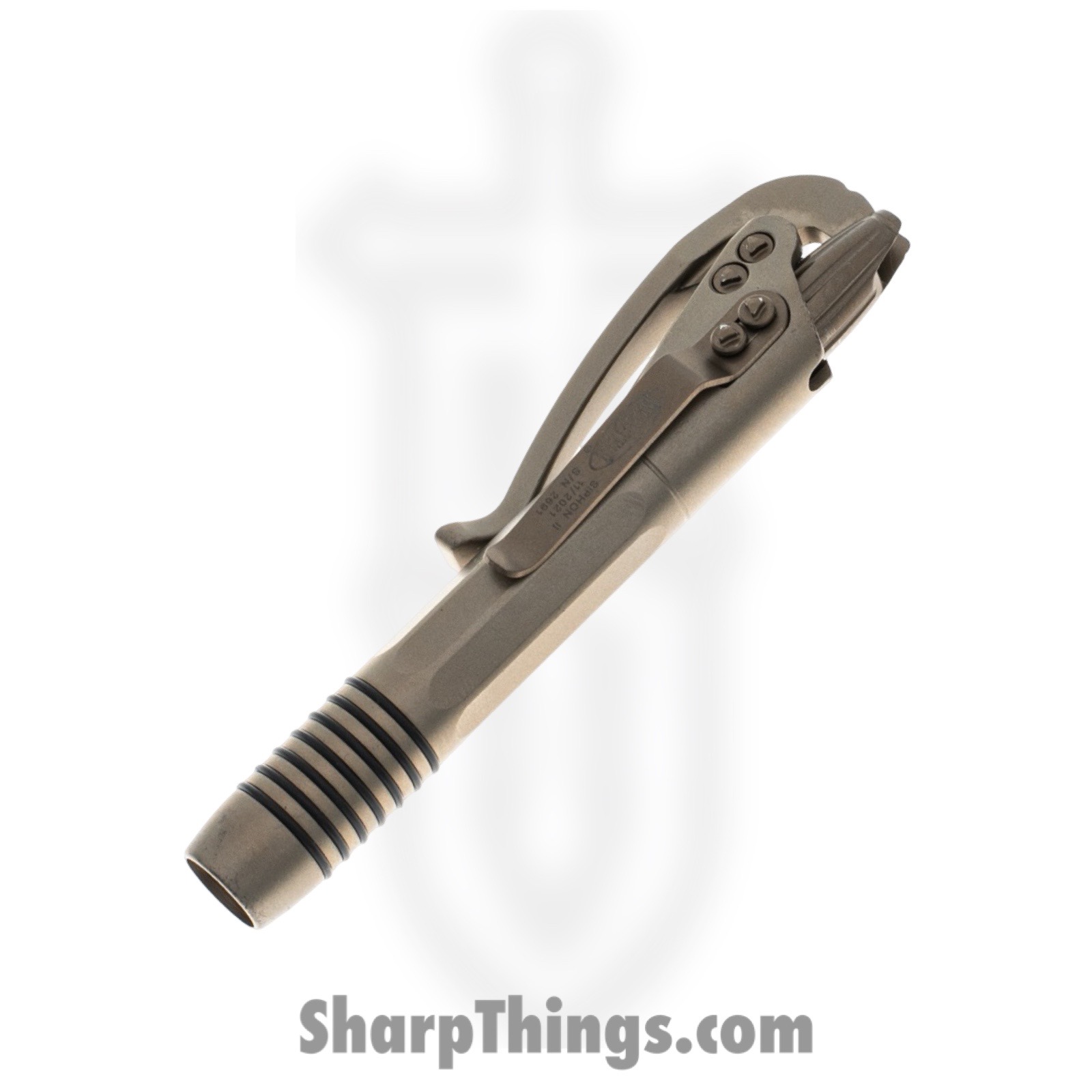 Microtech - 401-SS-BZ - Siphon II Bronzed Stainless Steel Pen - Image 16