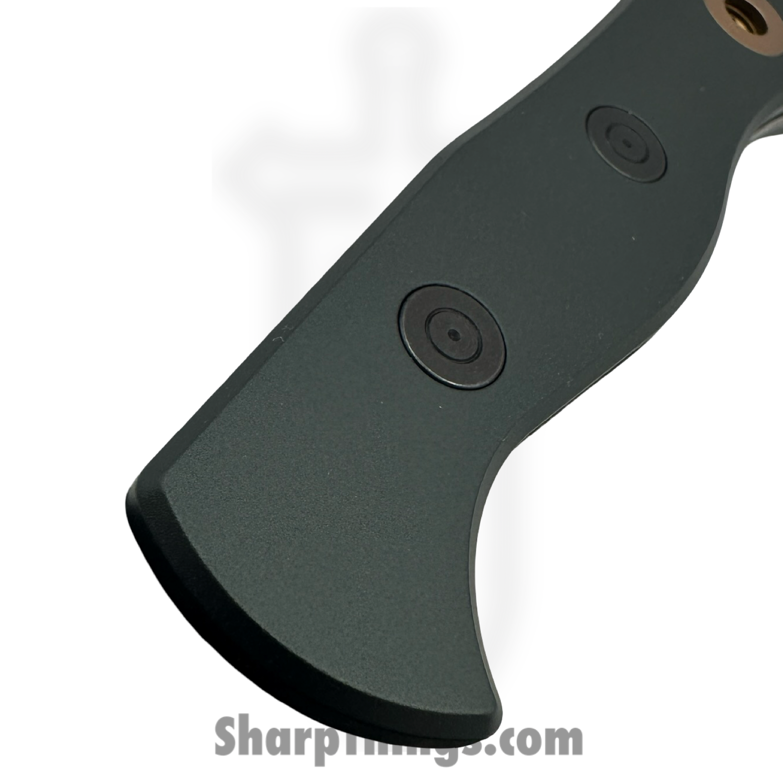 Benchmade - 4010bk-2501 - Station Knife - Fixed Blade Knife - CPM-154 Blackwash Clip Point - Aluminum - Monitor Green - Image 5