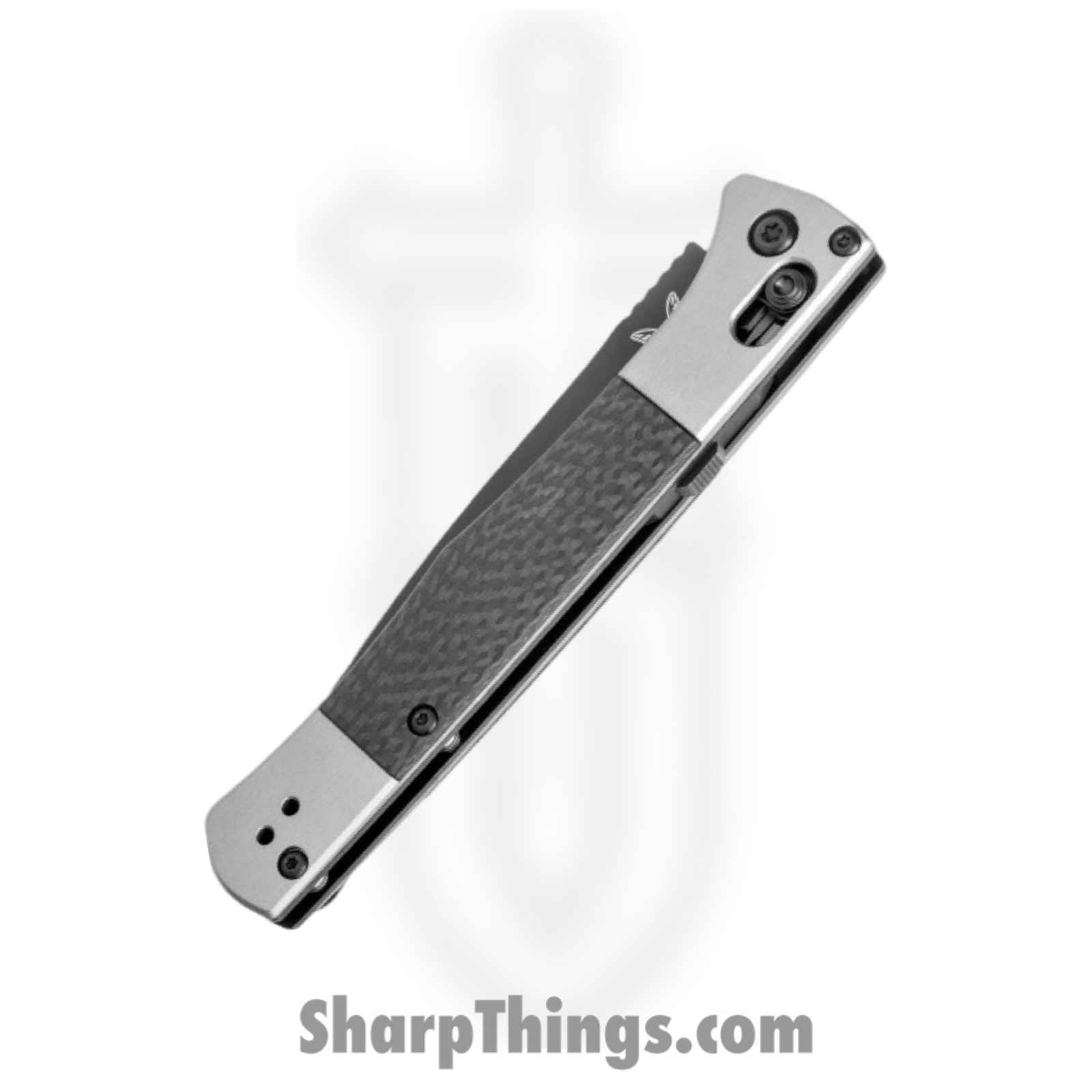 Benchmade - 4170BK - Fact - Automatic Knife - S90V Coated Spear Point - Aluminum Carbon Fiber - Black Gray - Image 12