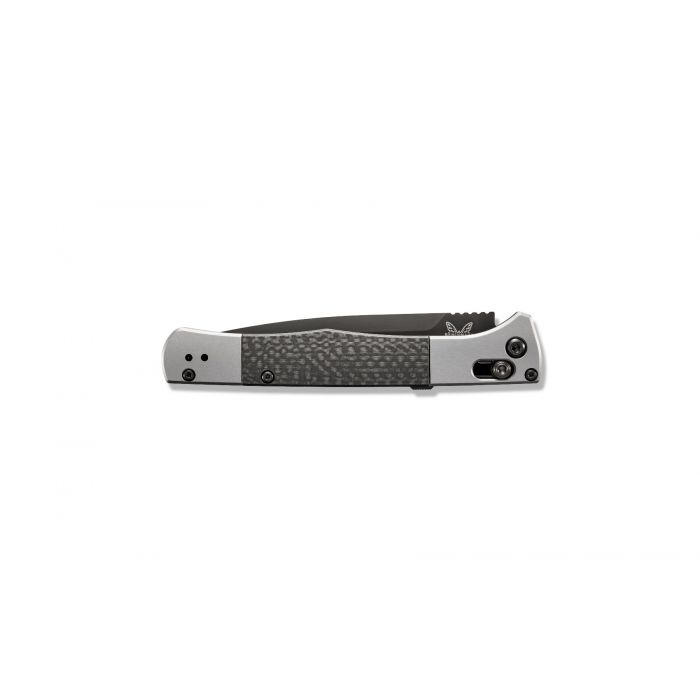 Benchmade - 4170BK - Fact - Automatic Knife - S90V Coated Spear Point - Aluminum Carbon Fiber - Black Gray - Image 14