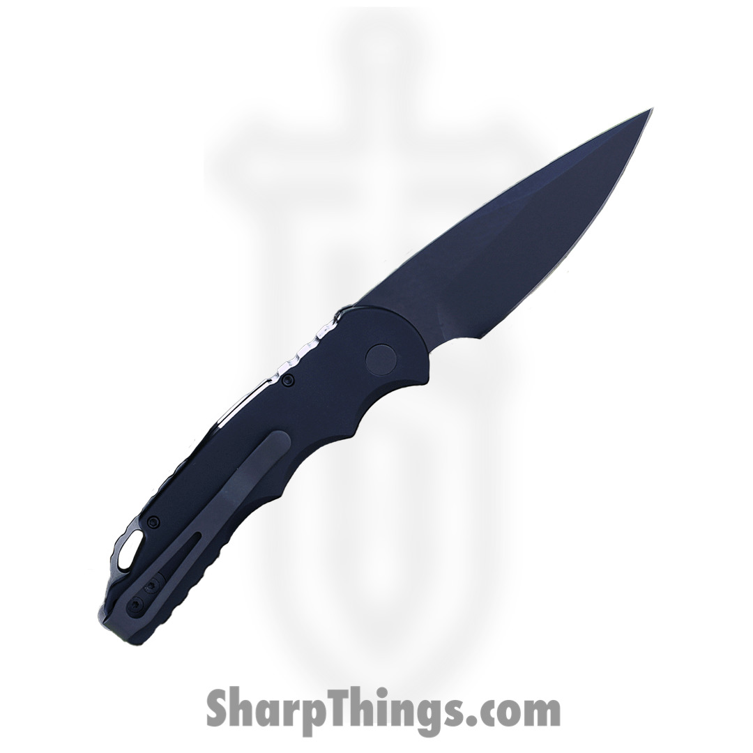 ProTech - T503 - TR-5 - Automatic Knife - S35VN Coated Drop Point - Aluminum - Black - Image 6