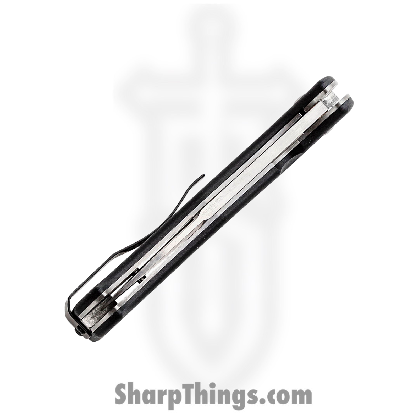 Al Mar - AMK9202 - 40th Anniversary SERE - Automatic Knife - D2 Satin Drop Point - FRN with Logo Inlay - Black Gold - Image 8