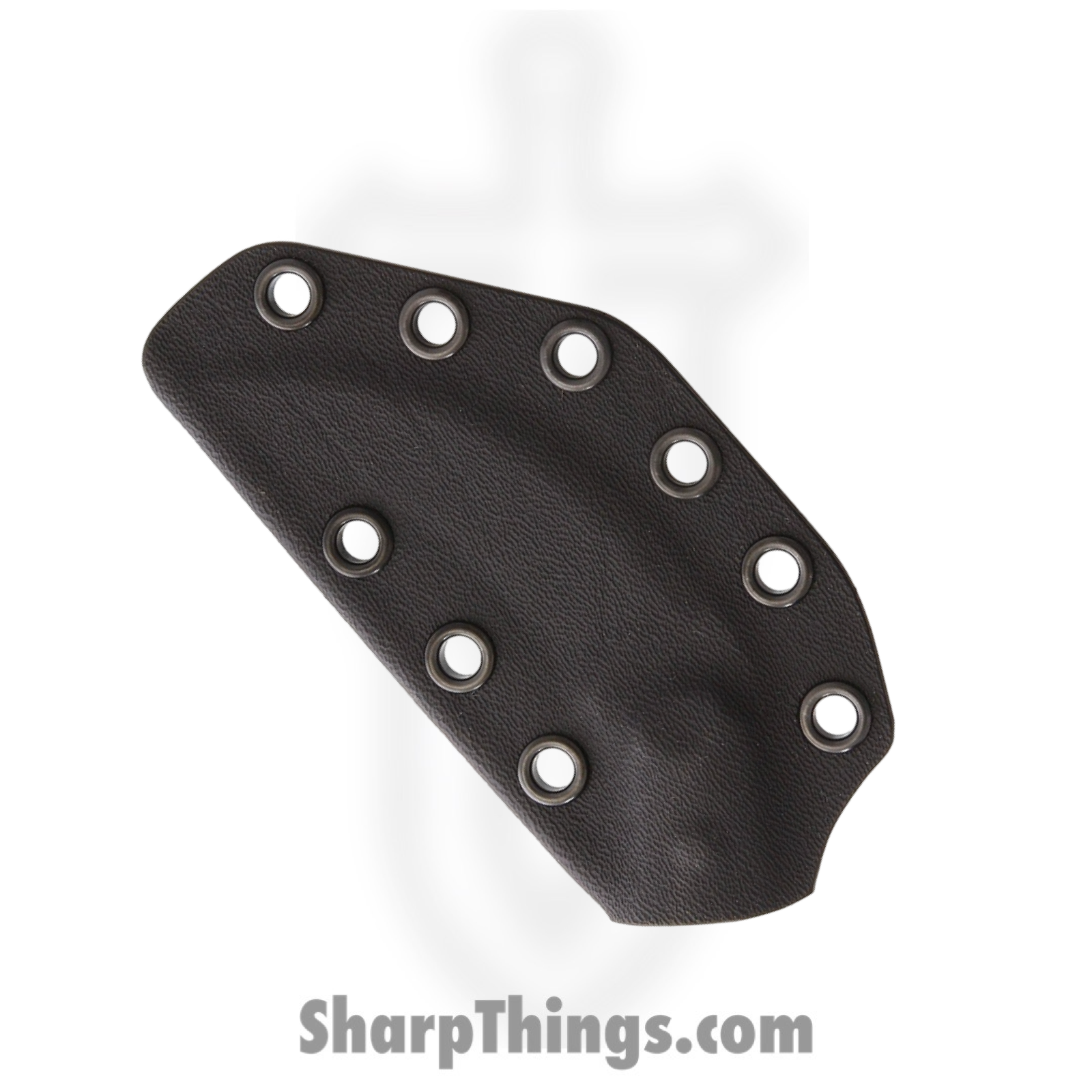 Bastinelli Creations - BASKSW - Kalinou - Fixed Blade Knife - N690 Stonewash Hawkbill - G10 - Black - Image 4