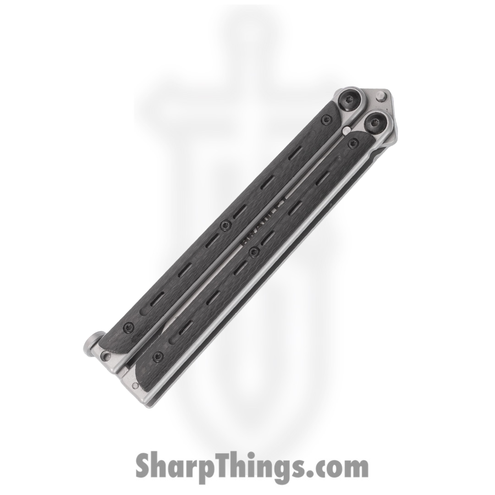 Bradley - BCC903 - Kimura - Balisong - 154CM Blasted Spear Point - Steel - Black Gray - Image 5