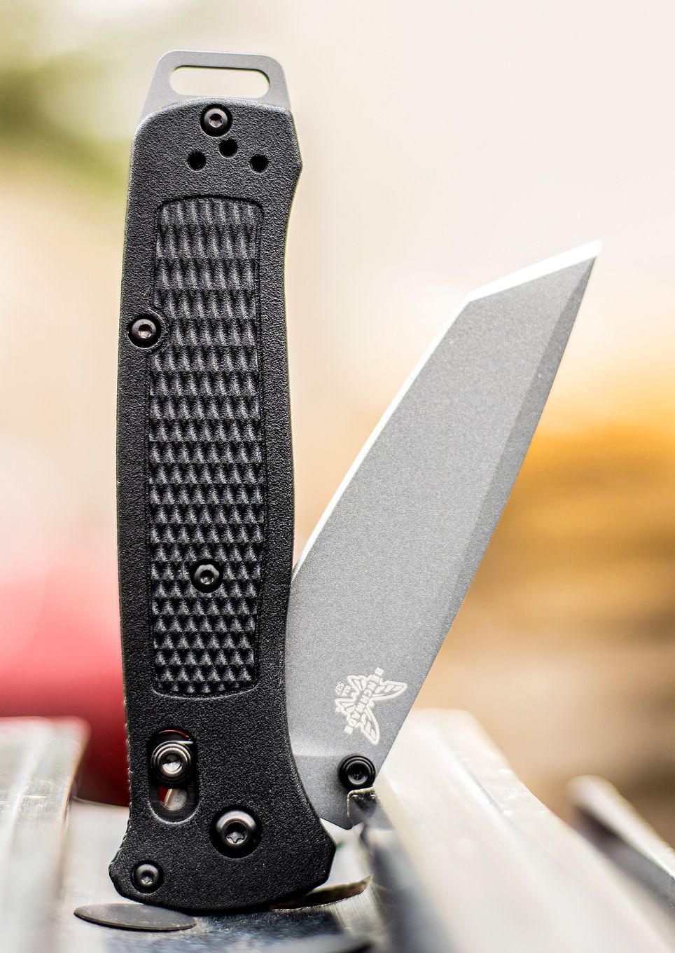 Benchmade - 537GY - Bailout - Folding Knife - CPM 3V Coated Tanto - Grivory - Black - Image 20