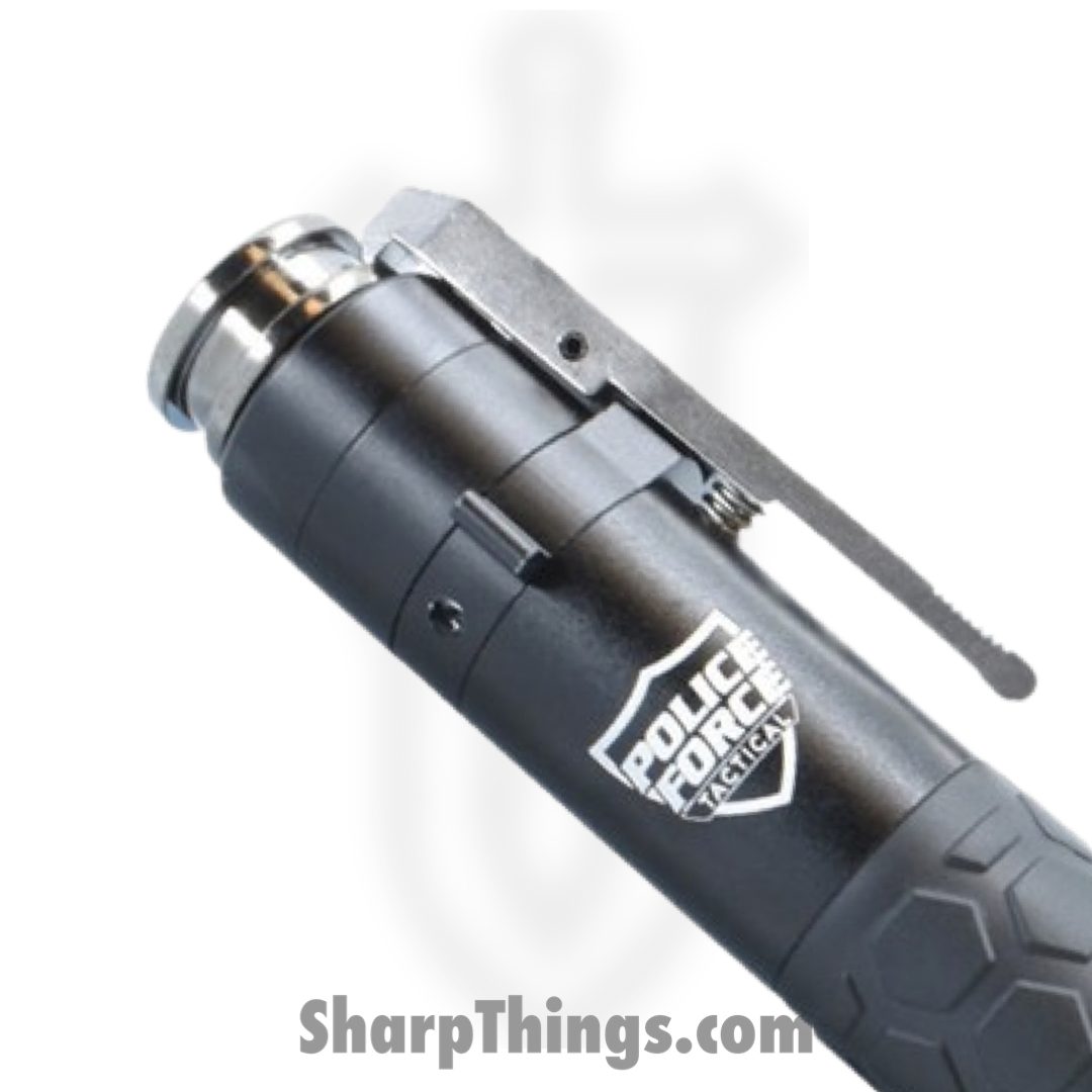 Police Force Tactical - CEP01042 - Expandable Baton Automatic - Aluminum Alloy - Rubber Grip - Black - Image 8
