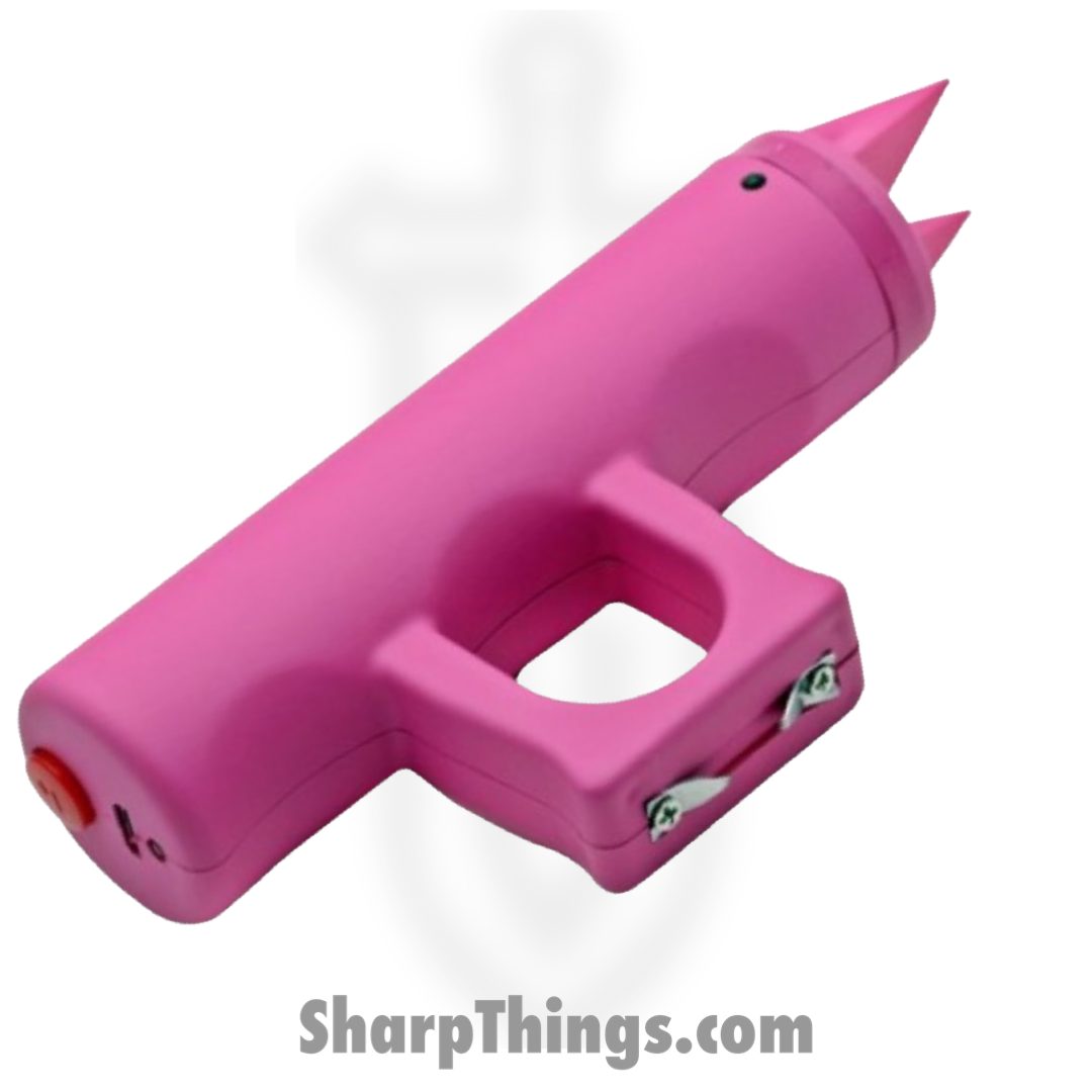 Cheetah - CH-41P - Jogger Stun Gun With Alarm - Rubber - Pink - Image 6