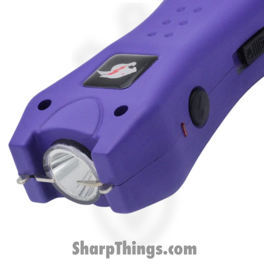 Cheetah - CH-61PR - Slim Max Power Stun Gun - Rubber - Purple - Image 6