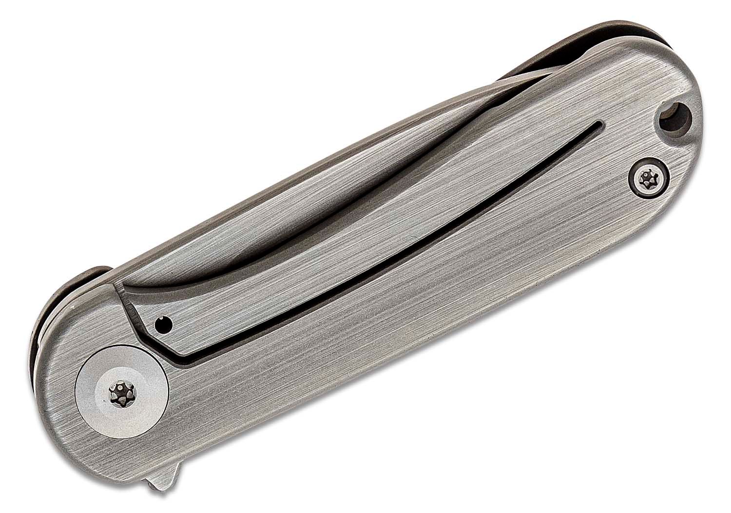 Civivi - CIVC18062Q1 - Mini Elementum - Framelock Flipper - 14C28N Hand Rubbed Brass - Brass - Image 19