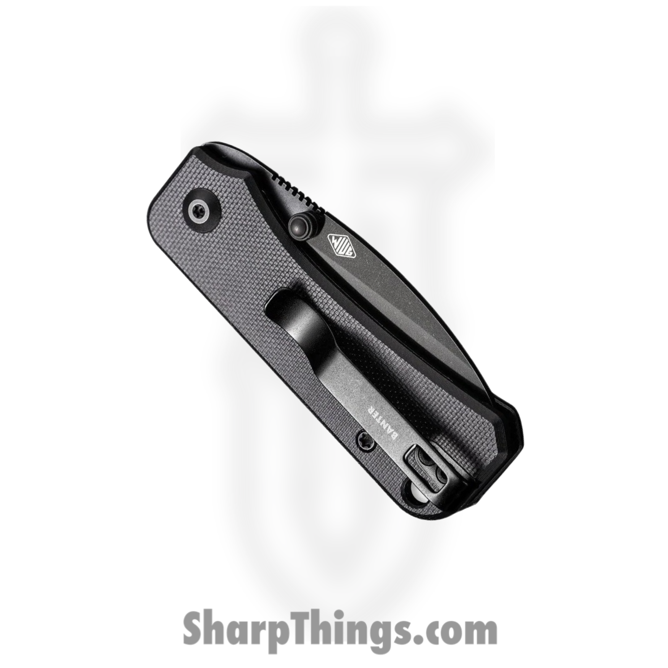 Civivi - CIVC19068S2 - Baby Banter Linerlock - Folding Knife - Nitro-V Black Stonewash Drop Point - G10 - Black - Image 12