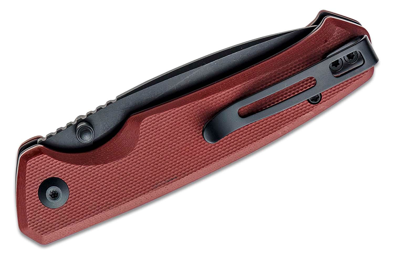 Civivi - CIVC200762 - Altus Button Lock Folding Knife - Nitro V G10 - Burgundy - Image 12