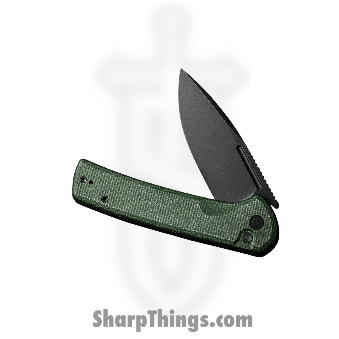 Civivi - CIVC210062 - Conspirator Button Lock - Nitro V Micarta - Green - Image 14
