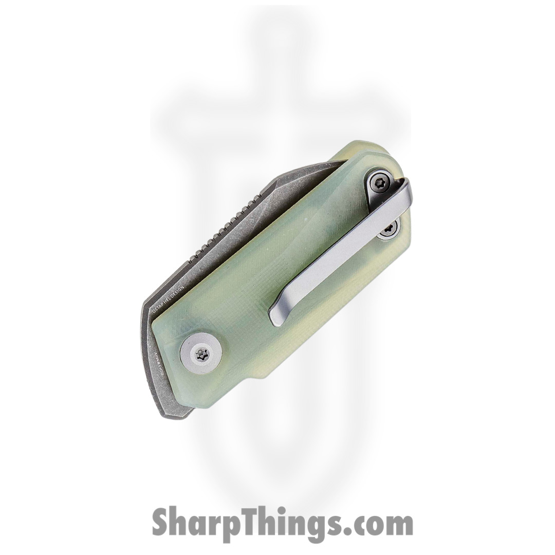 Civivi - Ki-V - CIVC2108A - Folder Knife - 9Cr18MoV - Jade G10 - Stonewash blade - Image 9