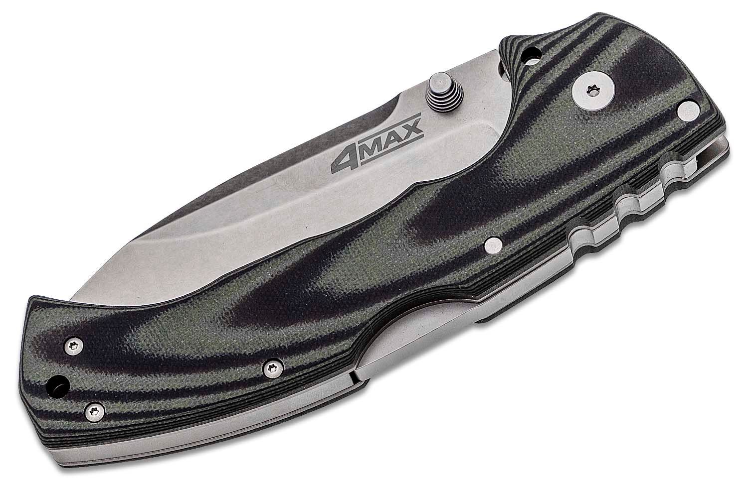 Cold Steel - CS-62RMA - Max Elite Folding Knife - S35VN G10 - Green/Black - Image 12