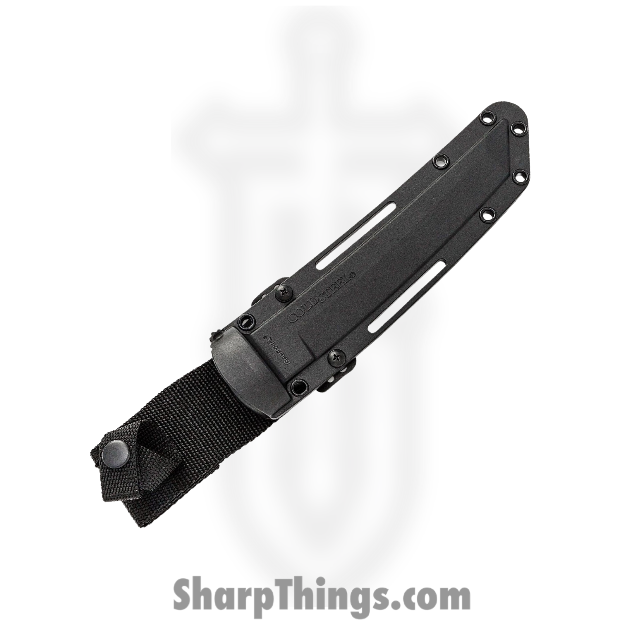 Cold Steel - CS13QMBII - Magnum Tanto II - Fixed Blade Knife - 3V DLC Tanto - Kray-Ex - Black - Image 8