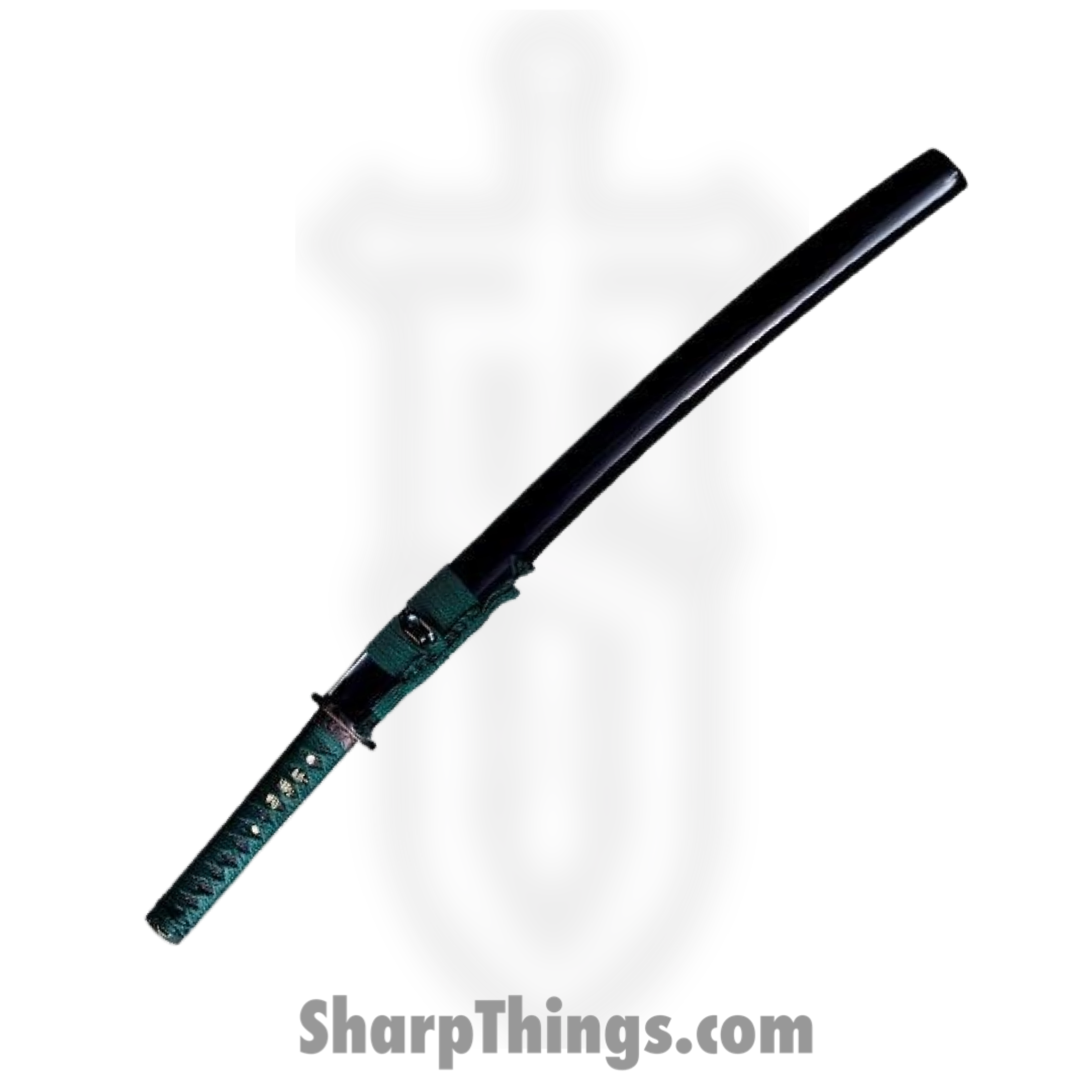 Cold Steel - CS88DW - Dragonfly Wakizashi - Fixed Blade Knife - Polished1055 - Ray Skin - Brass Menuki - Image 12