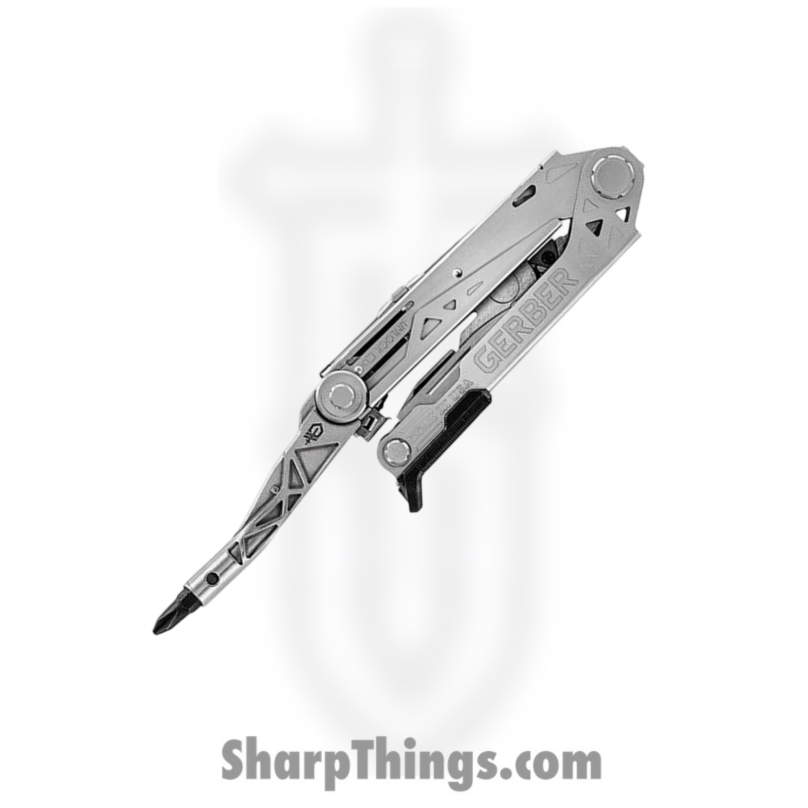 Gerber - G1417 - Center Drive Plus Bits - 420HC Satin Multi - Silver - Image 11