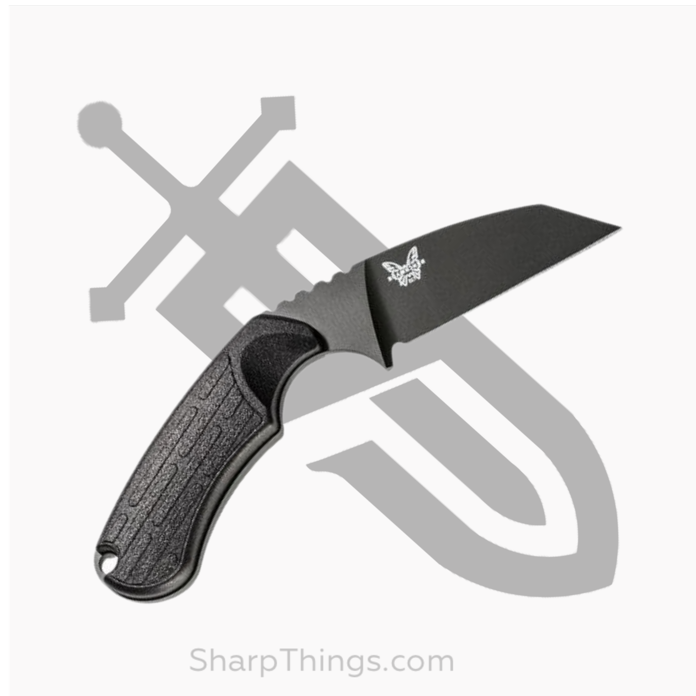 Benchmade - 125BK - Azeria - Fixed Blade Knife - N680 Coated Wharncliffe - Grivory - Black - Image 10