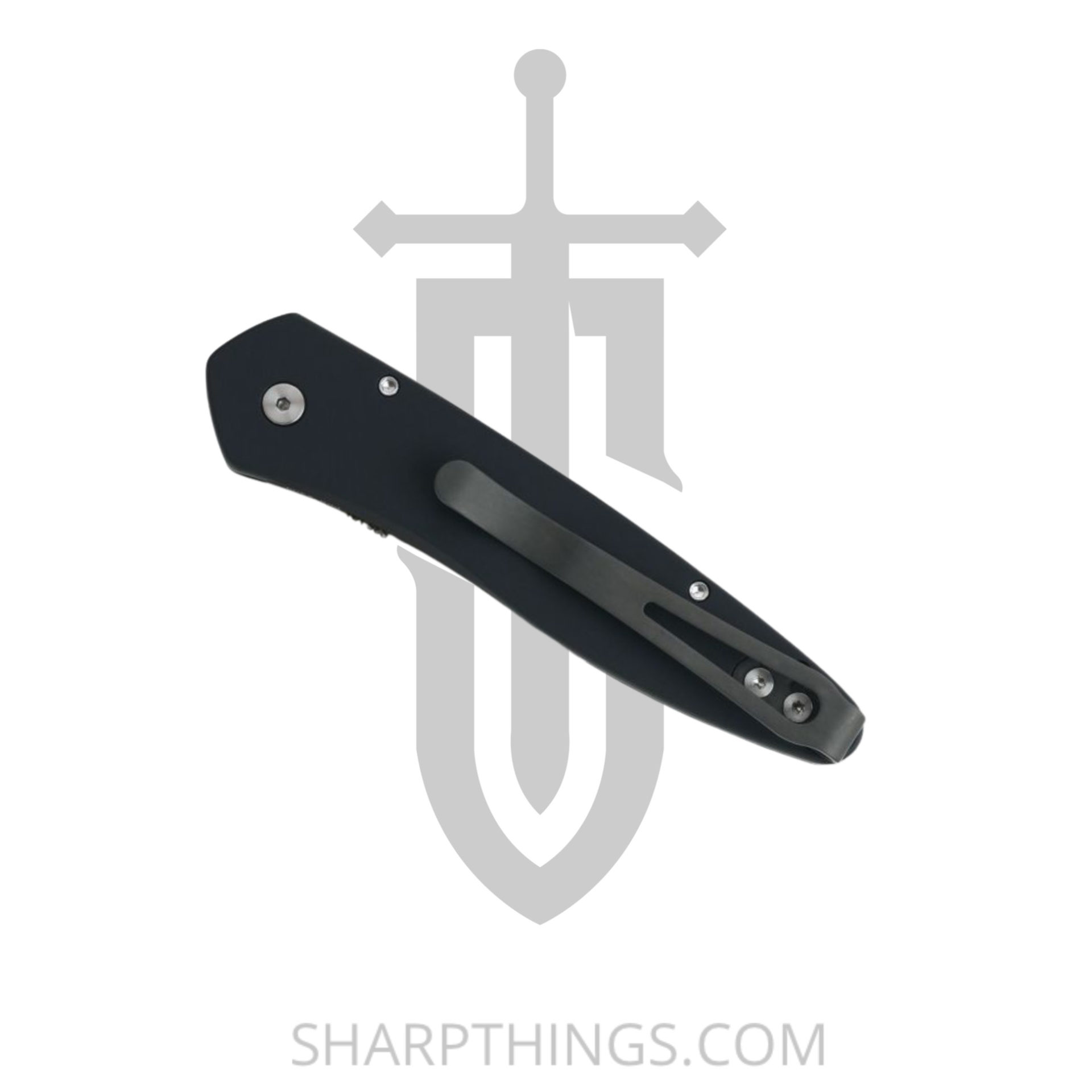 ProTech - 3605 - Half-Breed - Automatic Knife - S35VN Stonewash Spear Point - Aluminum - Black - Image 4