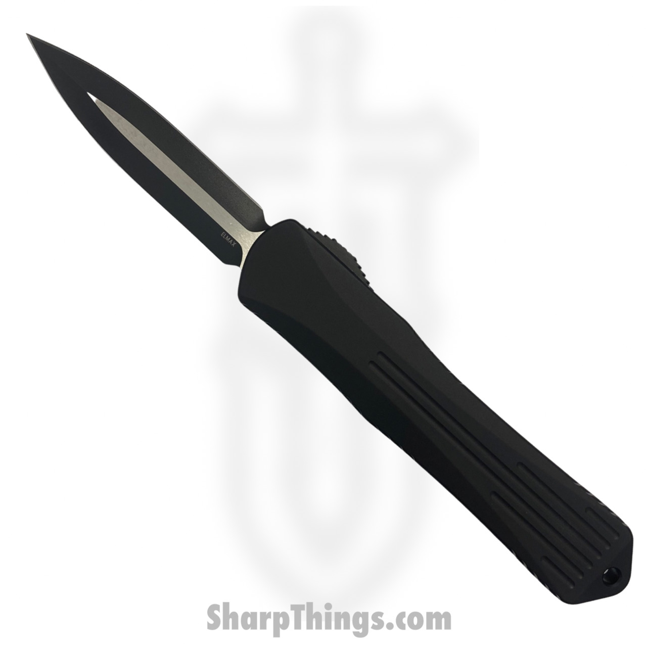 Heretic Knives - MXH032-10A - Manticore X - OTF Auto - S35VN Two Tone Dagger - 6061-T6 Aluminum - Black - Image 11