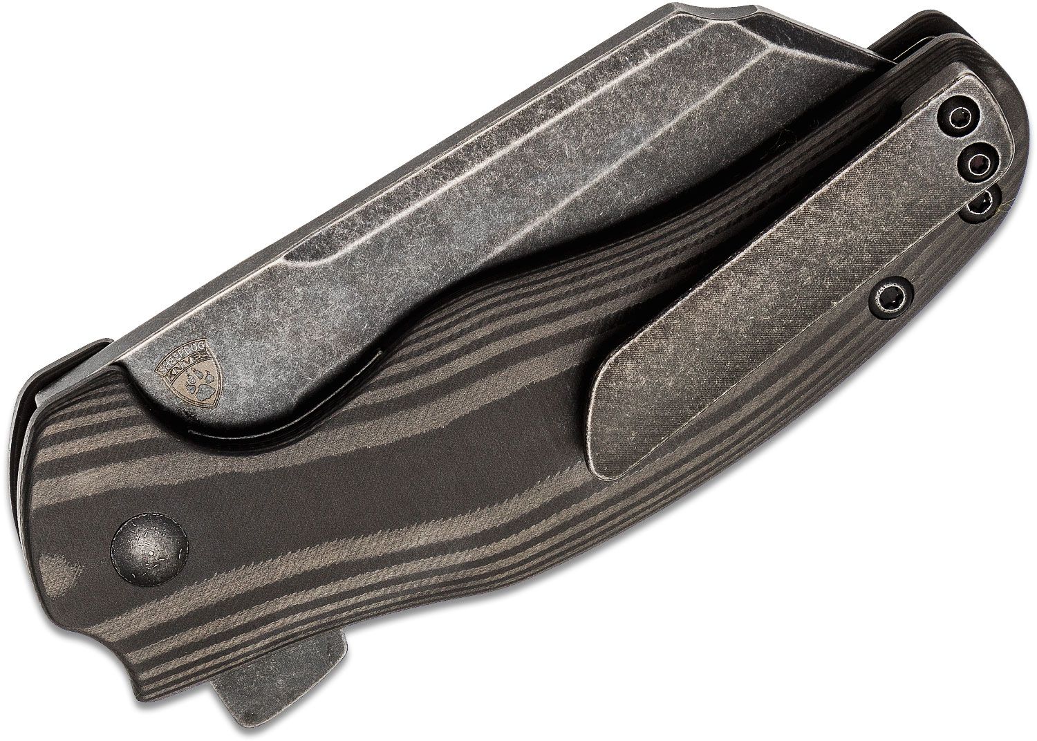 Kizer Cutlery - KI4488A3 - C01C - Folding Knife - KI4488A3 C01C Folding Knife - Milled Carbon Fiber - Black - Image 14
