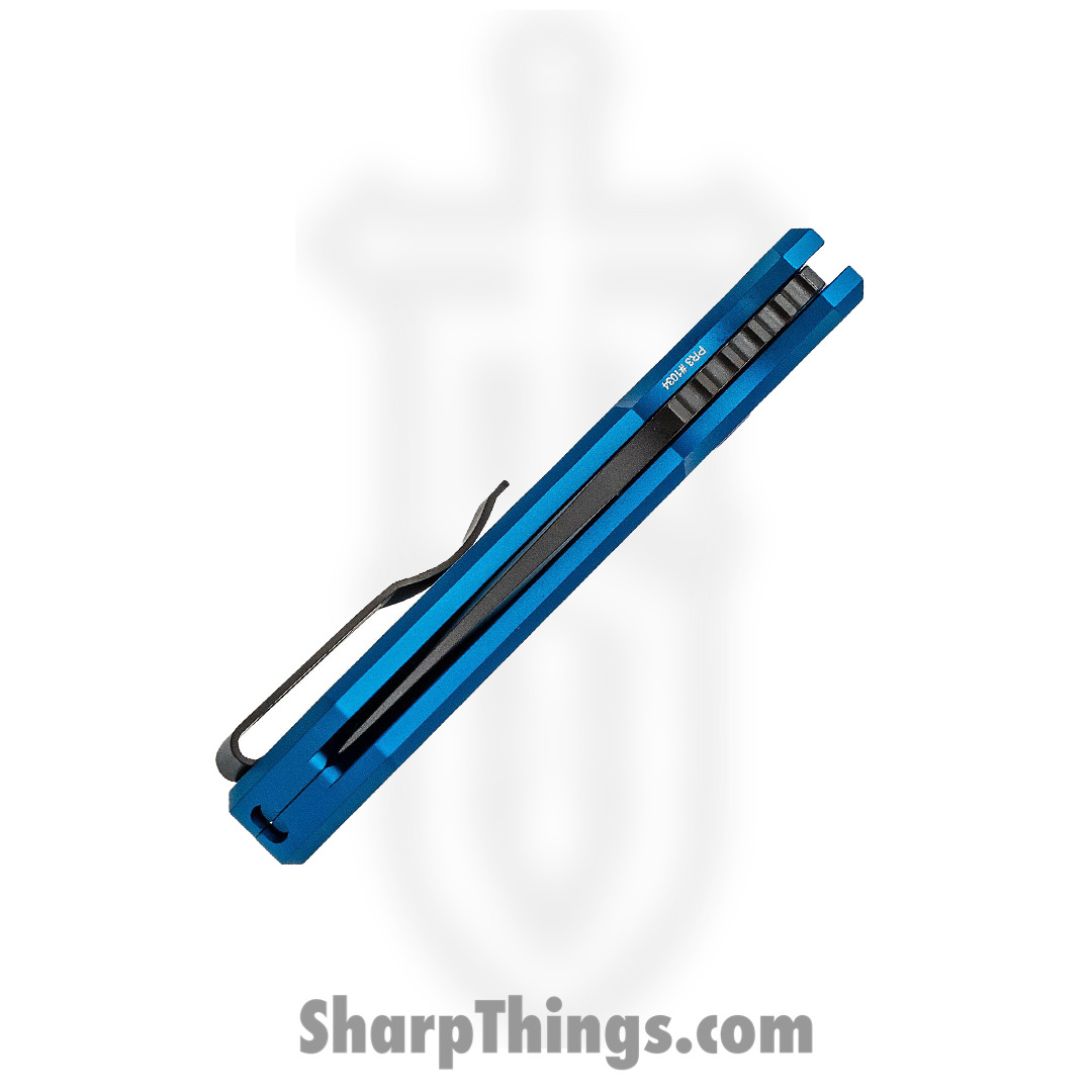 ProTech - LG403-BLUE - Les George SBR - Automatic Knife - S35VN Coated Drop Point - Aluminum - Blue - Image 12