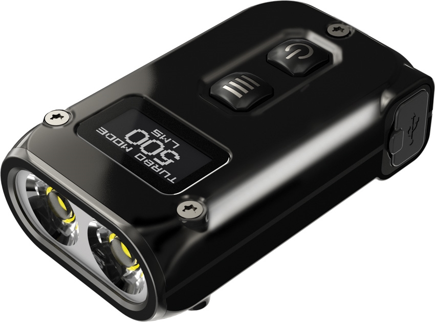Nitecore - NCTINI2SS - TINI 2 Keychain LED Light - Stainless Steel - Black - Image 7