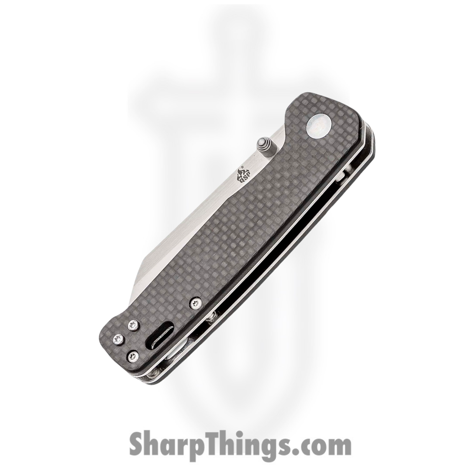 QSP - QS130E - Penguin - Folding Knife - D2 Tumbled Sheepsfoot - G10 - Carbon Fiber - Image 6