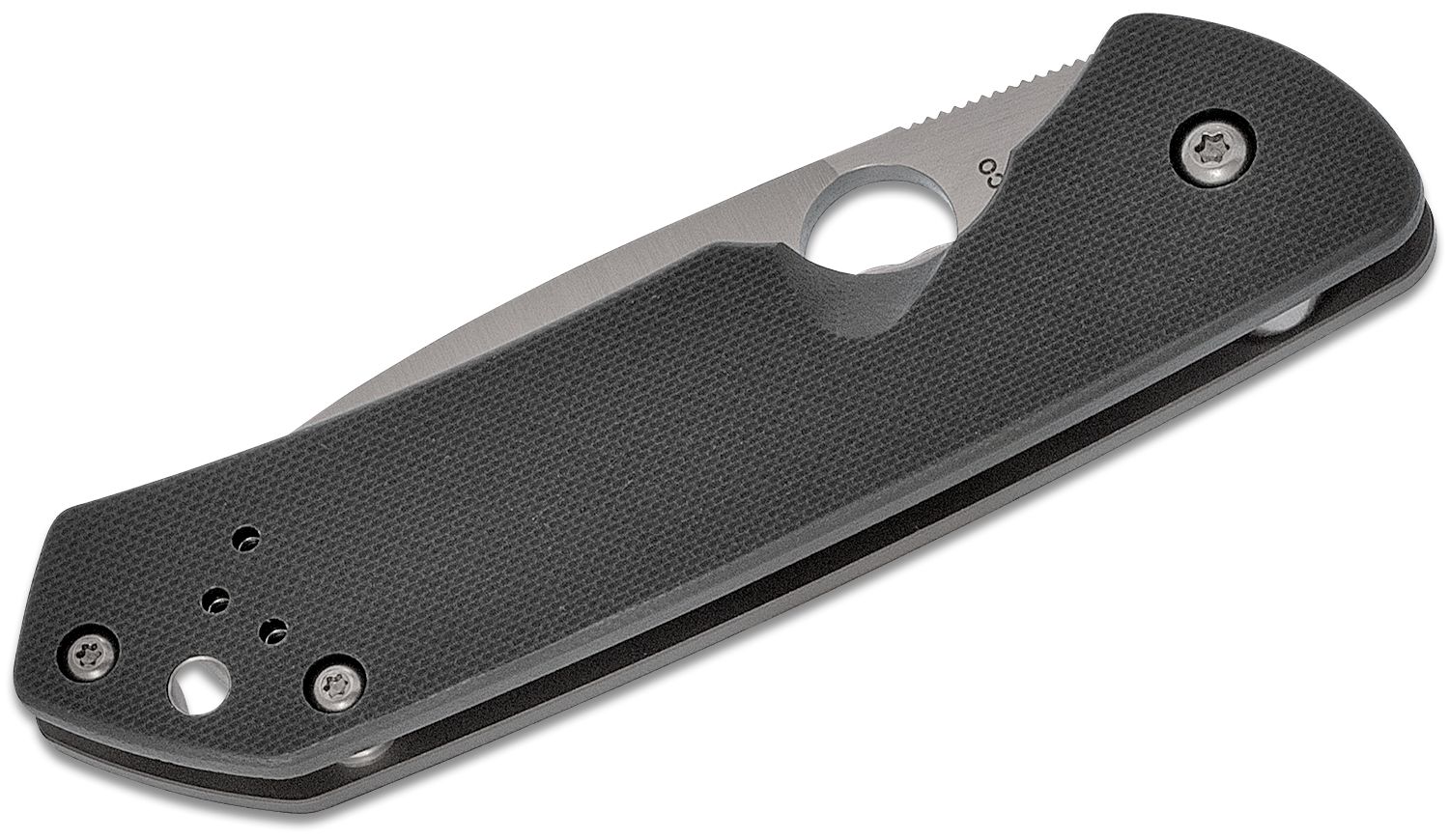 Spyderco - SC232GTIP - Jerry Brouwer - Folding Knife - S30V Satin Drop Point - G10 - Green - Image 16