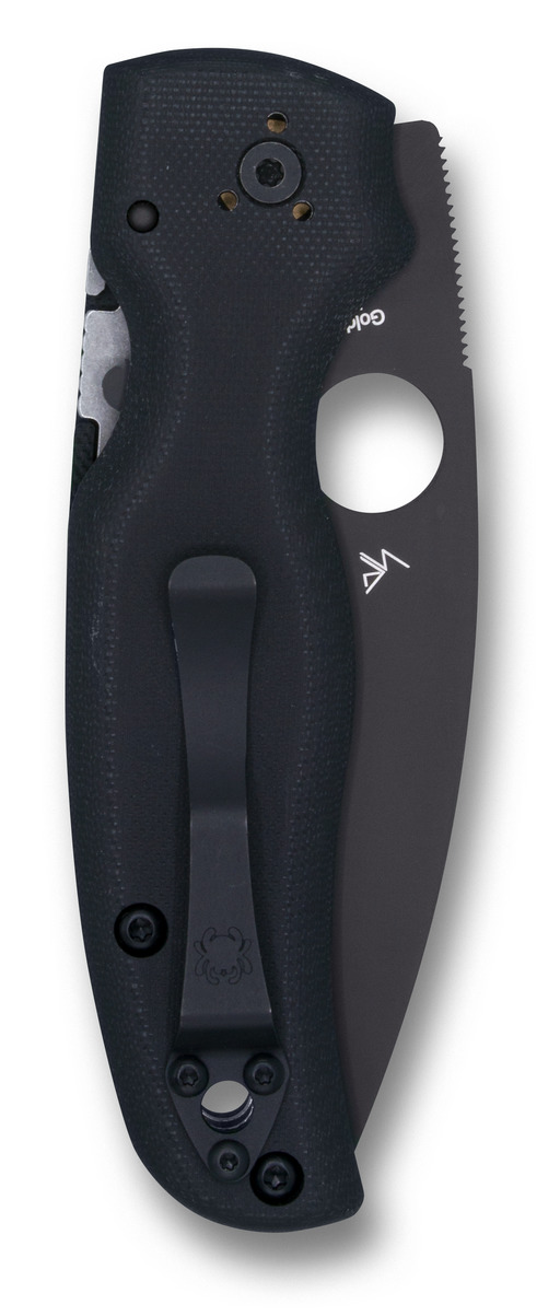 Spyderco - SC229GSBK - Shaman - Folding Knife - S30V Coated Drop Point - G10 - Black - Image 15