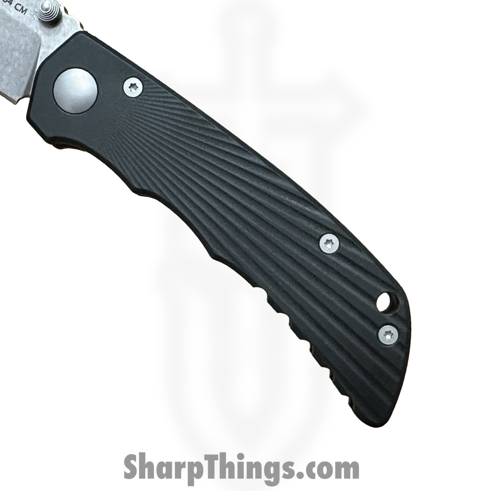 Spartan Blades - SFBL13BKSW - Spartan Talos II - Folding Knife - 154CM Stonewash Drop Point - Alu - Black - Image 5