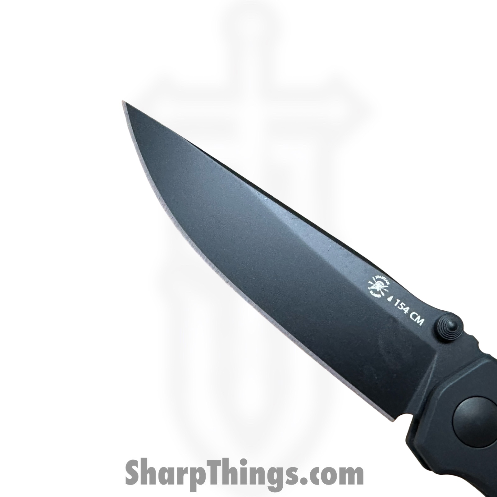 Spartan Blades - SFBL13BKBK - Spartan Talos II - Folding Knife - 154CM Coated Drop Point - Alu - Black - Image 7