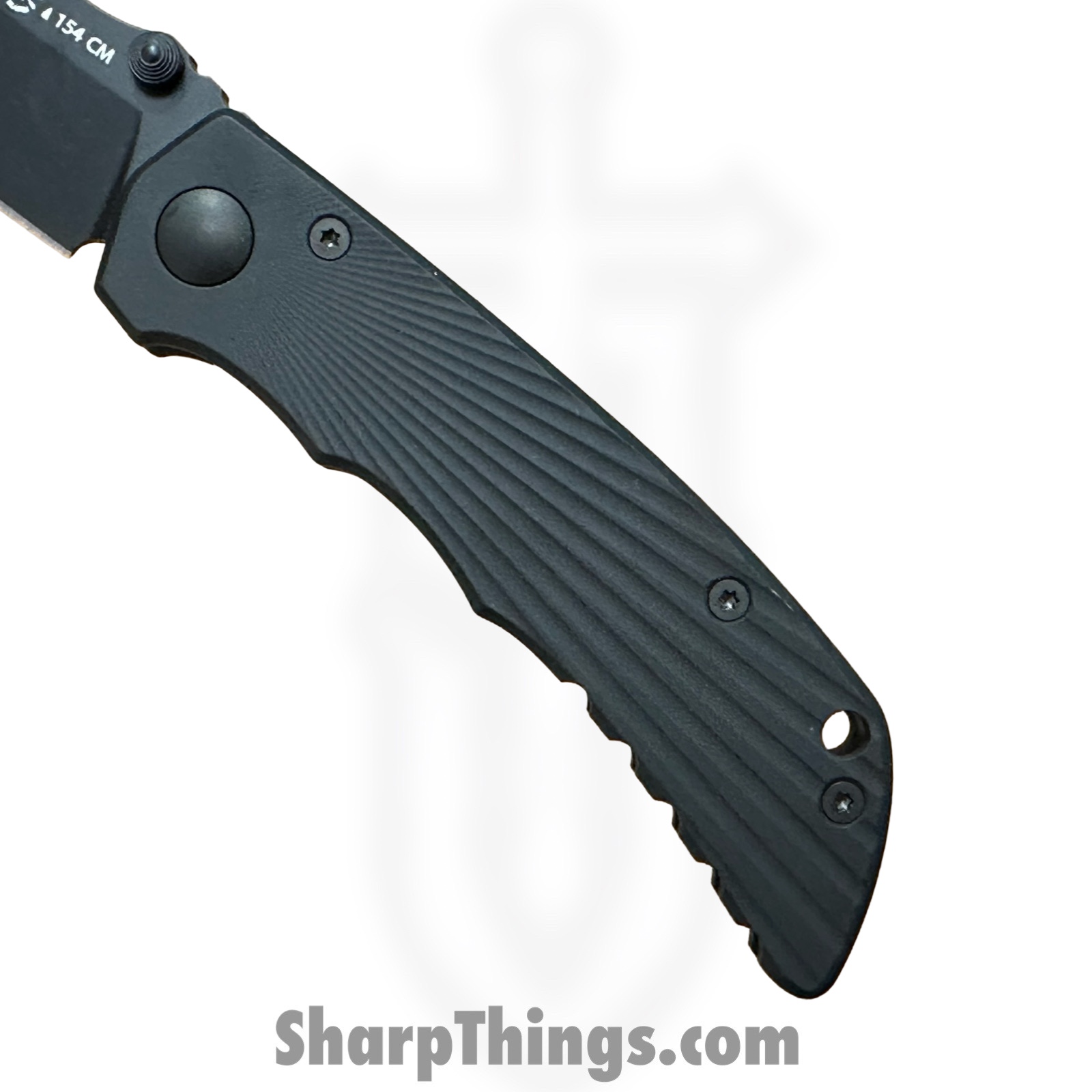 Spartan Blades - SFBL13BKBK - Spartan Talos II - Folding Knife - 154CM Coated Drop Point - Alu - Black - Image 6