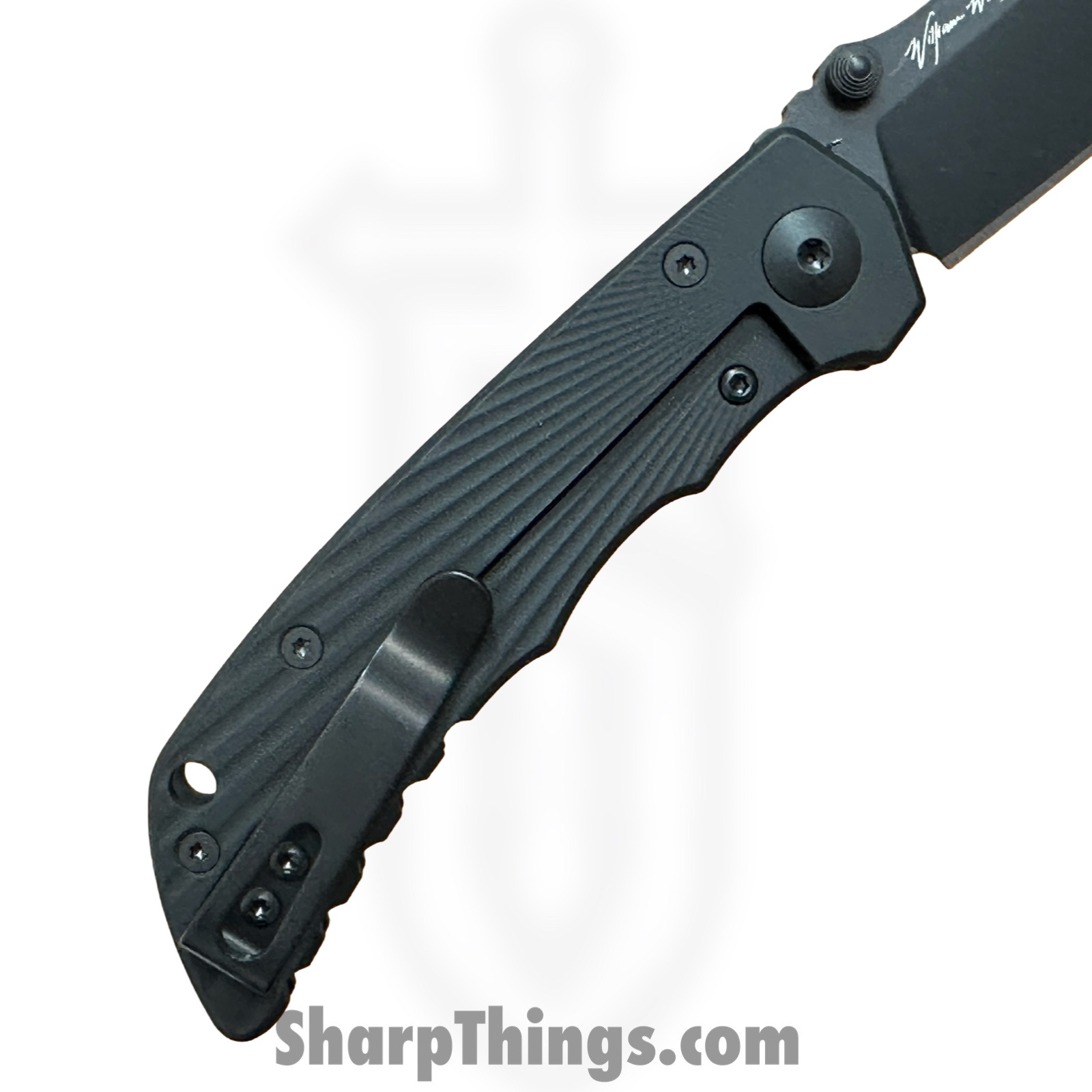 Spartan Blades - SFBL13BKBK - Spartan Talos II - Folding Knife - 154CM Coated Drop Point - Alu - Black - Image 5