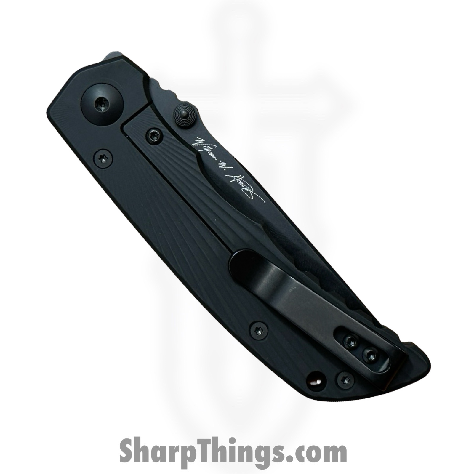 Spartan Blades - SFBL13BKBK - Spartan Talos II - Folding Knife - 154CM Coated Drop Point - Alu - Black - Image 4