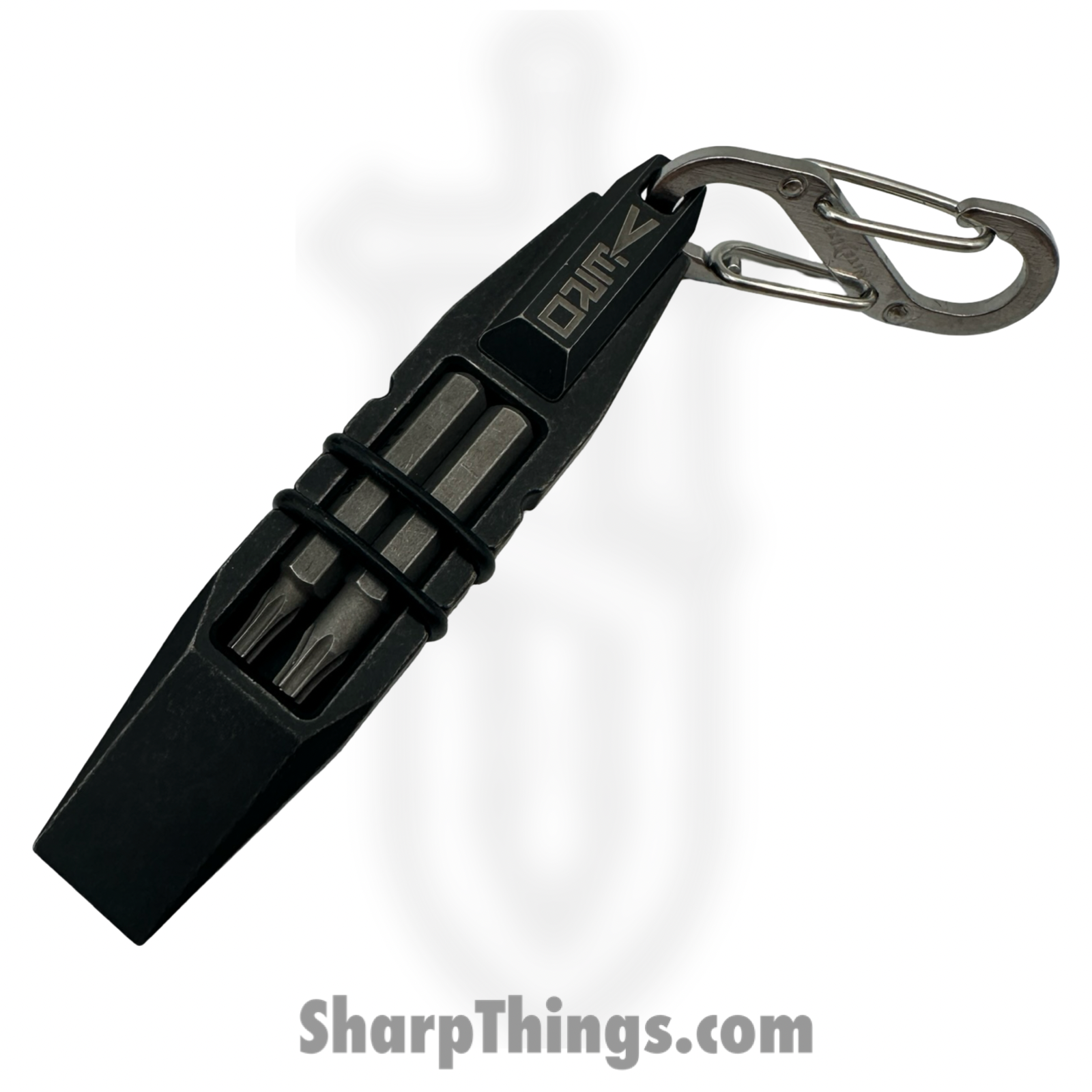 Vero Engineering - VFUMWKBH25BPT1679S - Fulcrum Milli - Pry Bar Keychain - Titanium - Blackwash
