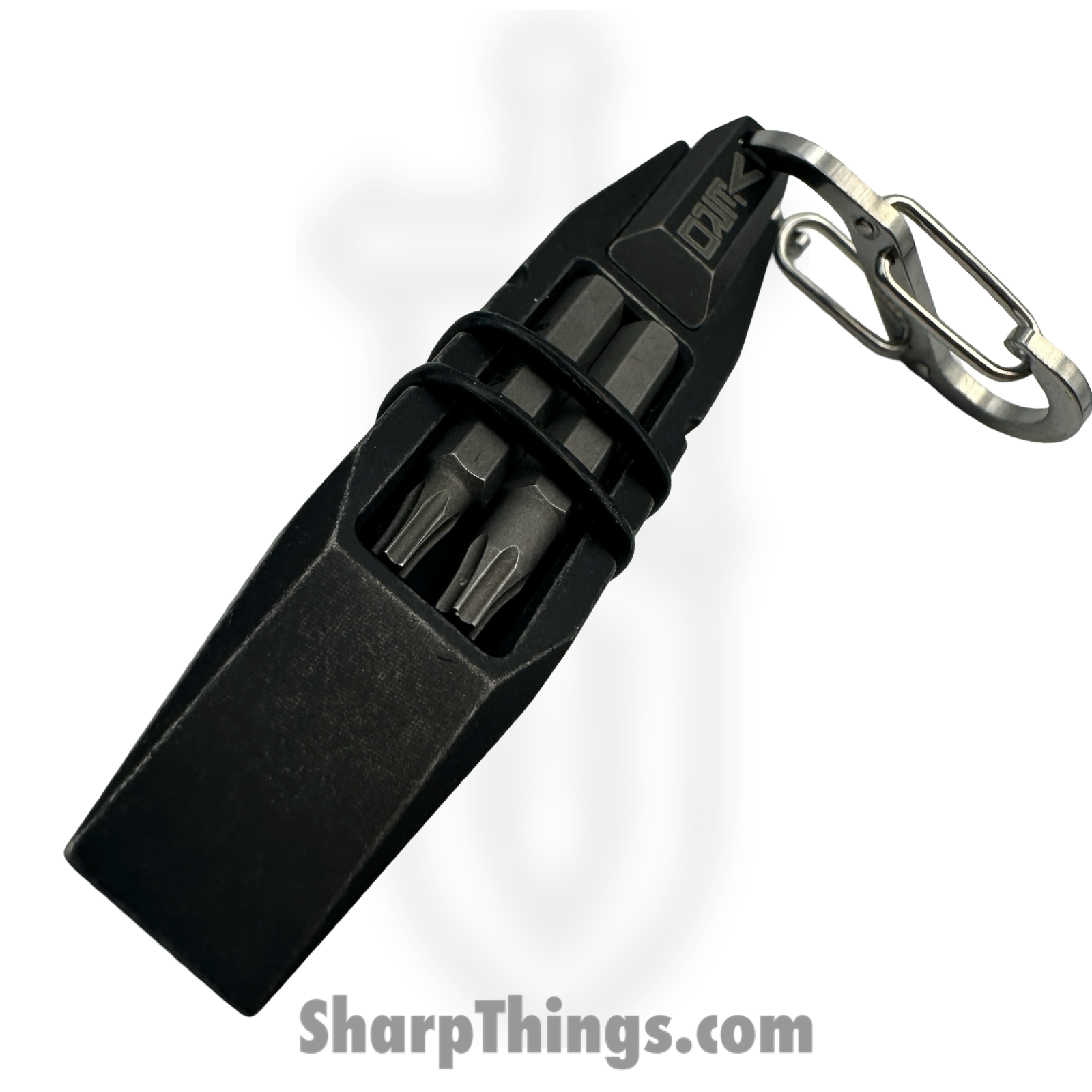 Vero Engineering - VFUMWKBH25BPT1679S - Fulcrum Milli - Pry Bar Keychain - Titanium - Blackwash - Image 3