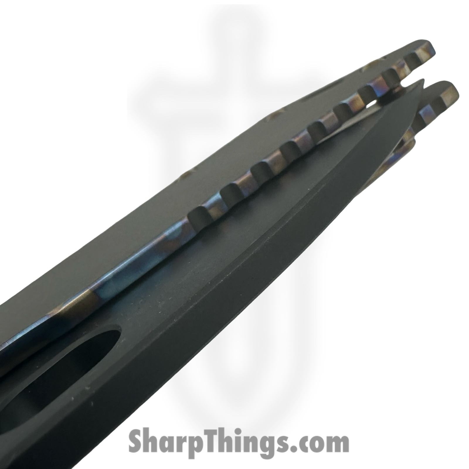 Medford Knife and Tool - MK014SPQ-30PV-T3C3-Q4 - TFF-1 - Folding Knife - S45VN Coated Drop Point - Titanium - Black - Image 6