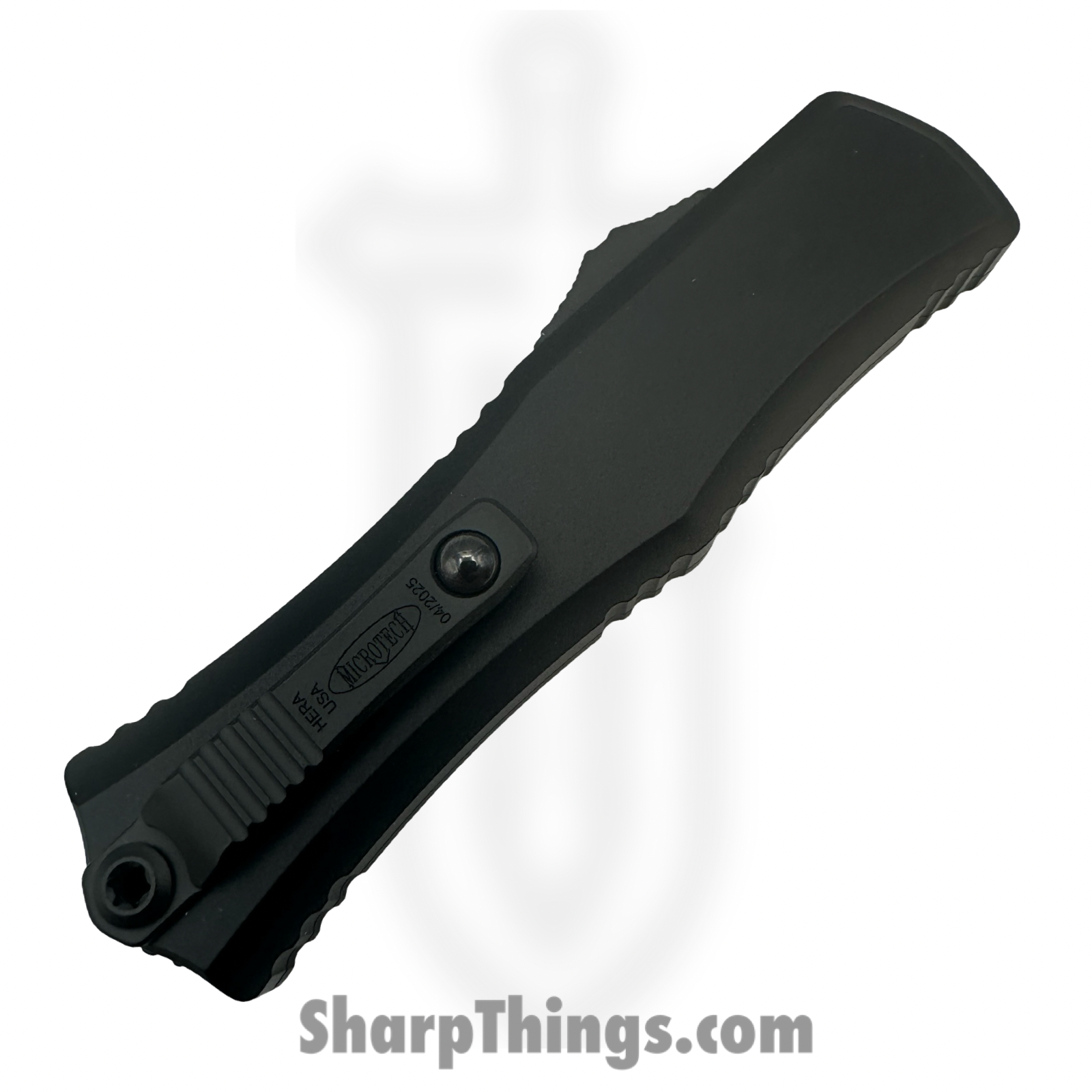 Microtech - 1703M-1T - Hera II Mini - OTF Auto - M390MK Coated S/E - 6061-T6 Aluminum - Black - Image 4