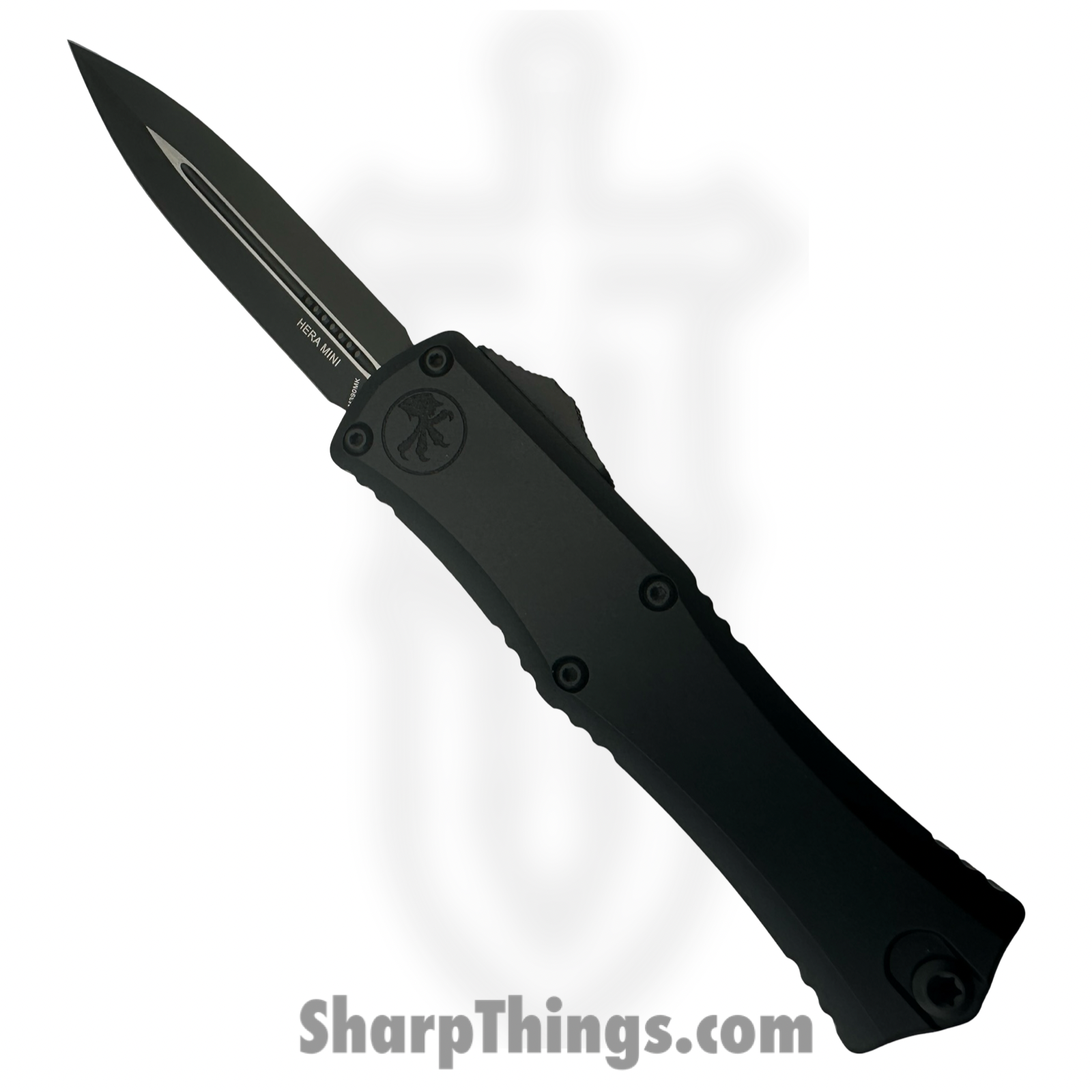 Microtech - 1702M-1T - Hera II Mini - OTF Auto - M390MK Tactical D/E - 6061-T6 Aluminum - Black